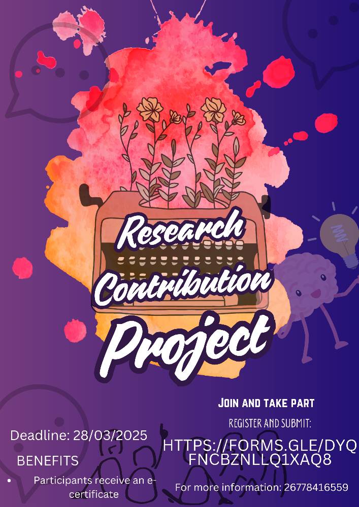 University - The Research Contribution Project is a crowdsourced effort ...
