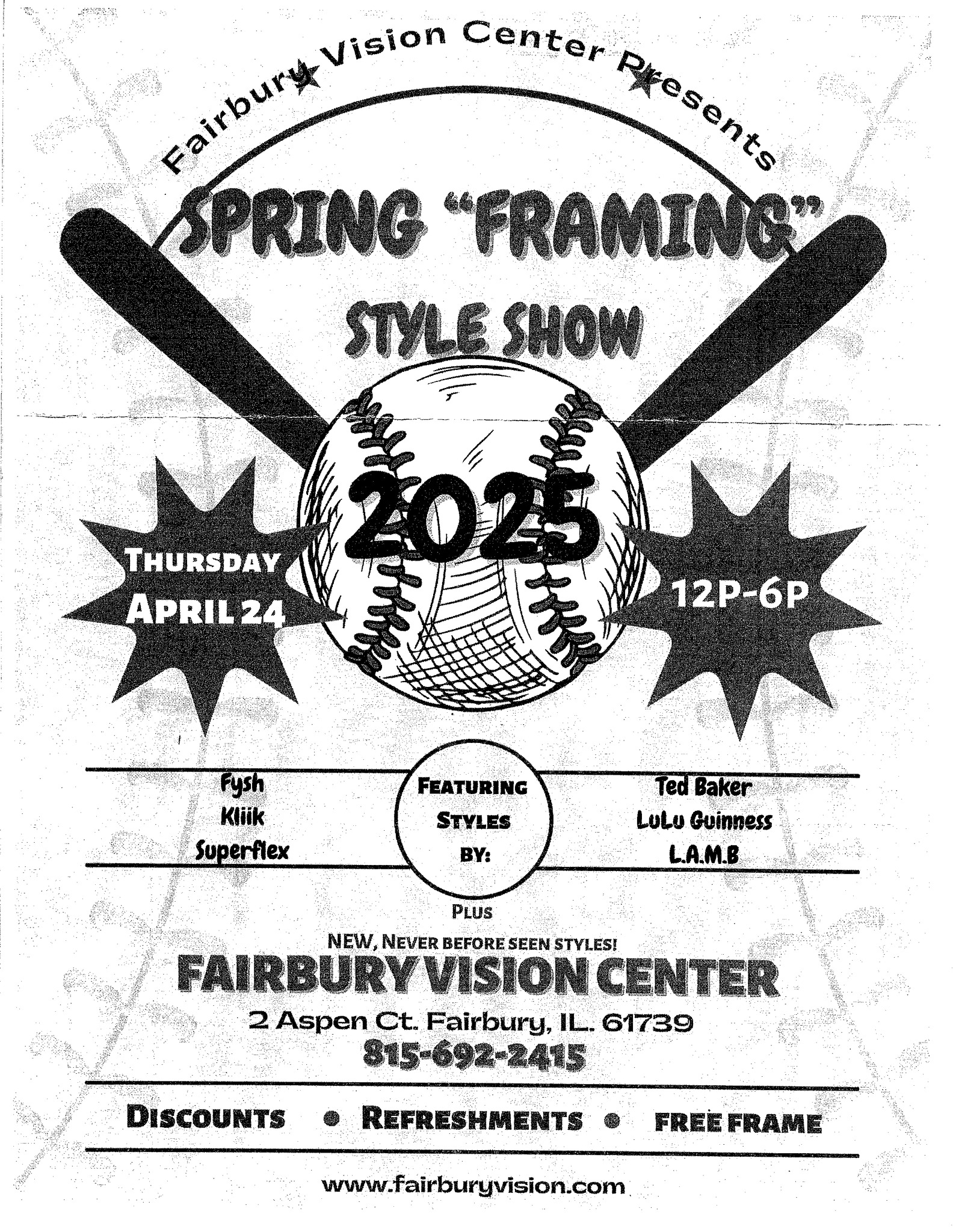 2025 Spring Garage Sale List - City of Fairbury | Facebook
