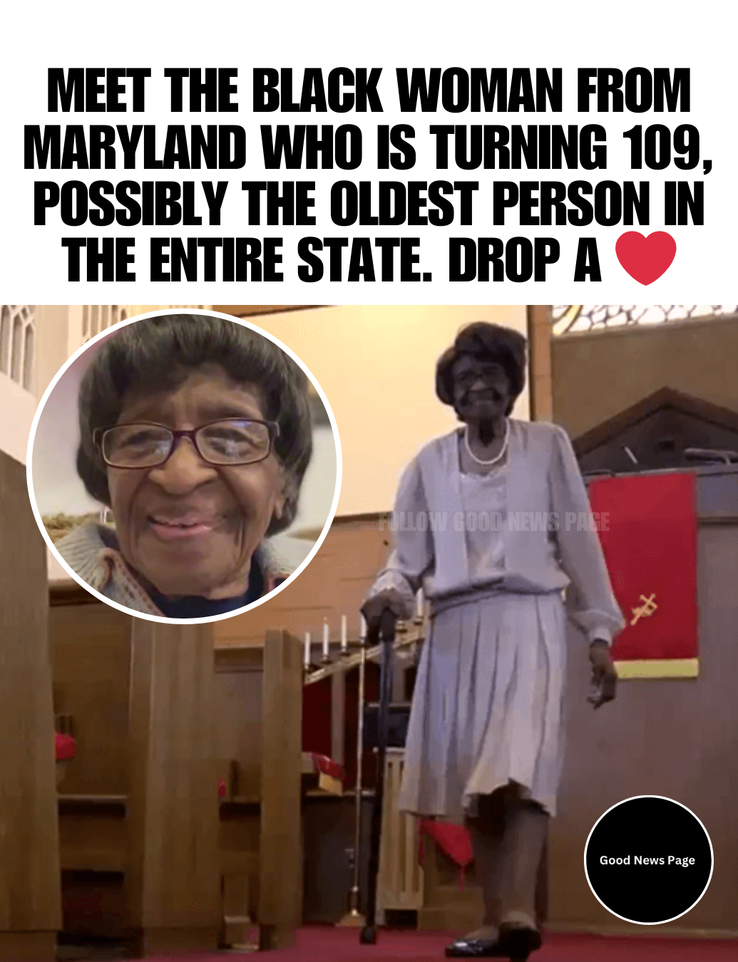 Good News Page - Daisy Rhem is celebrating 109 years of a... | Facebook