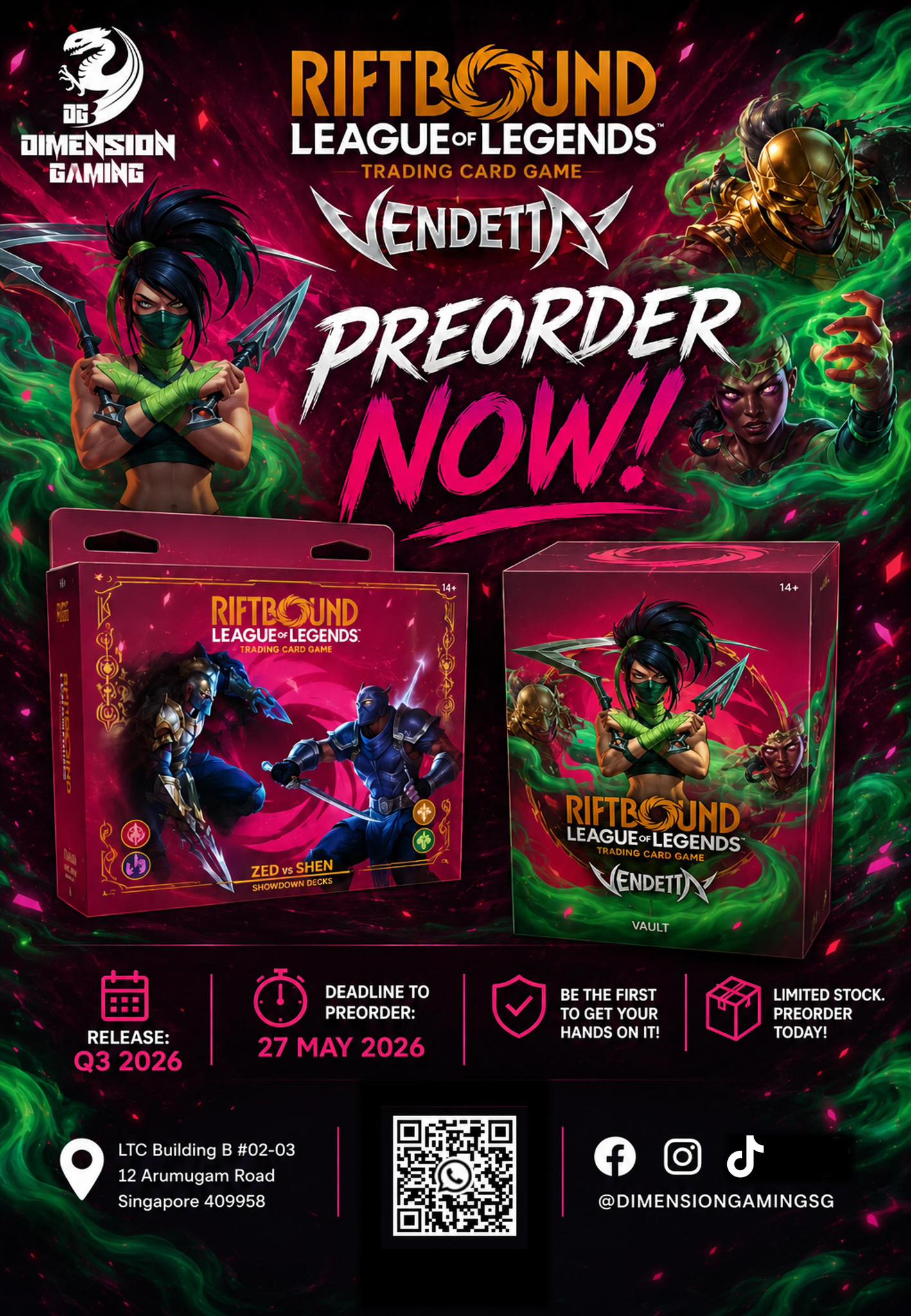 pre-order riftbound card game PREORDER: Riftbound: League of Legends TCG Vault  Vendetta or engage in a high stakes 4 person free for all. Riftbound: League of Legends Trading