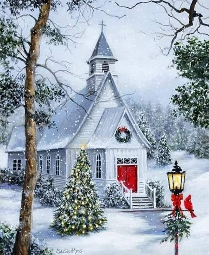 Christmas - Love this painting by artist Susan Rios. | Facebook