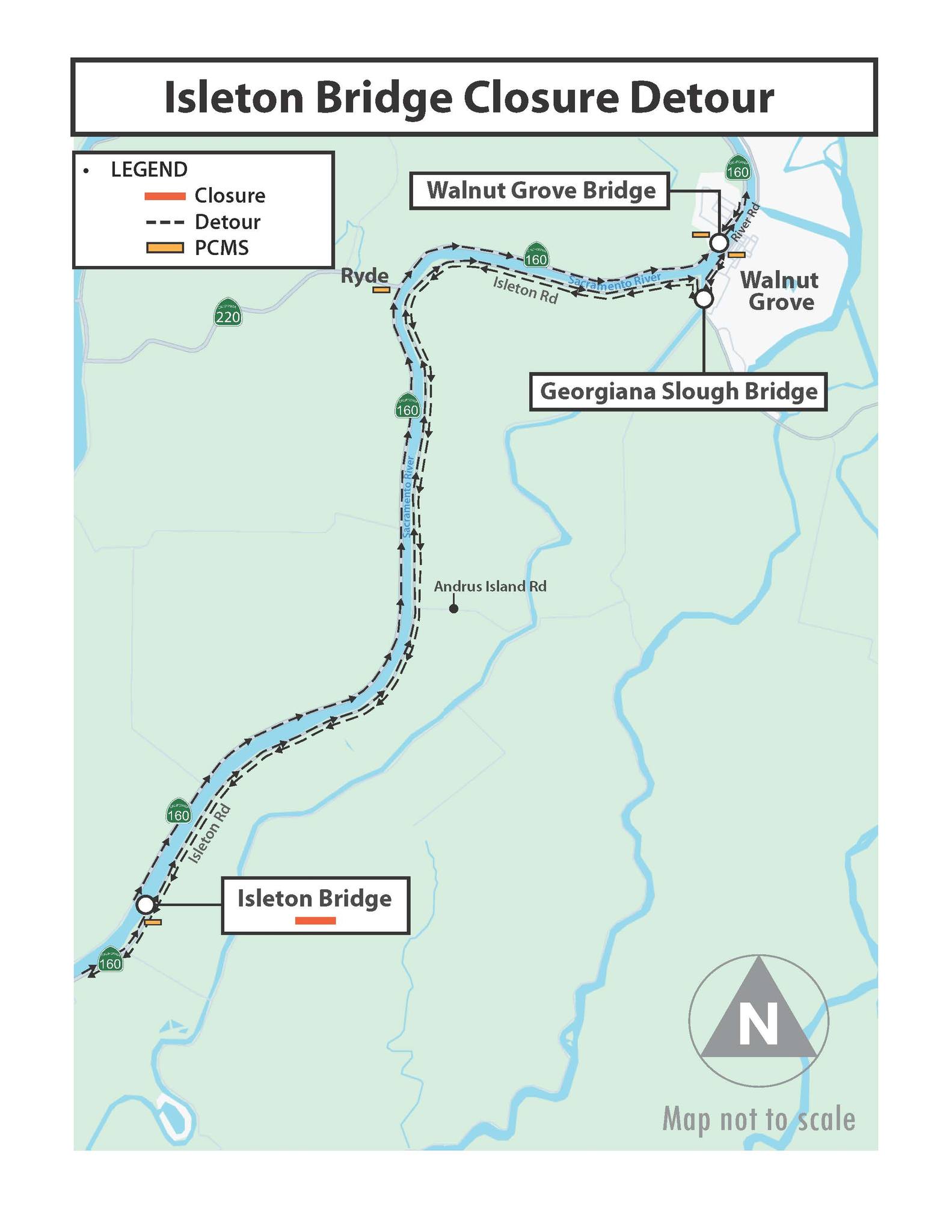 🌉 UPDATE: The Isleton Bridge 55-hour... - Caltrans District 3 | Facebook