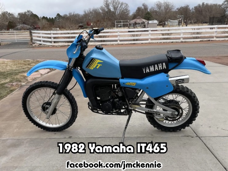 原健　STROKES 82-6 1982 65/100 This 1982 Yamaha IT465 is a legendary 