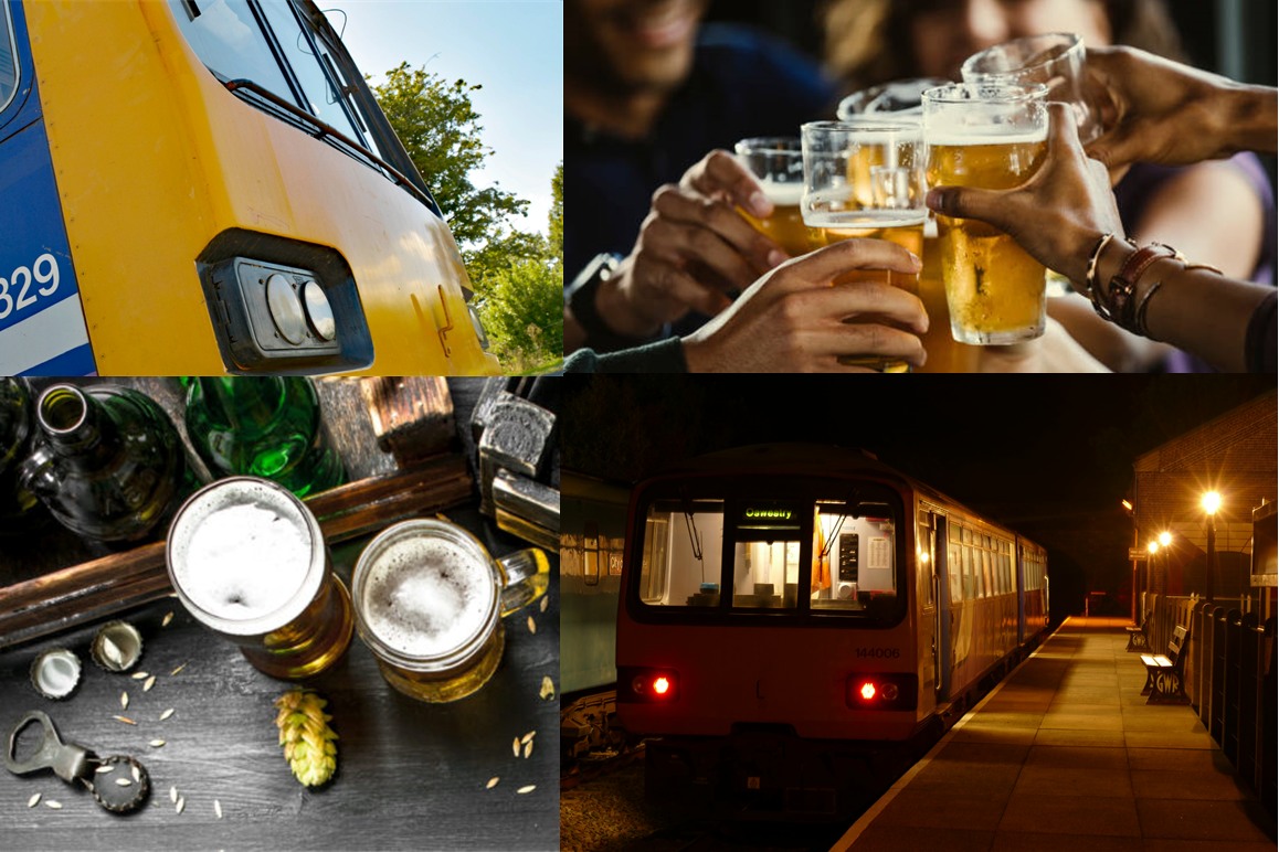 The Evening Brewery Train... - Cambrian Heritage Railways