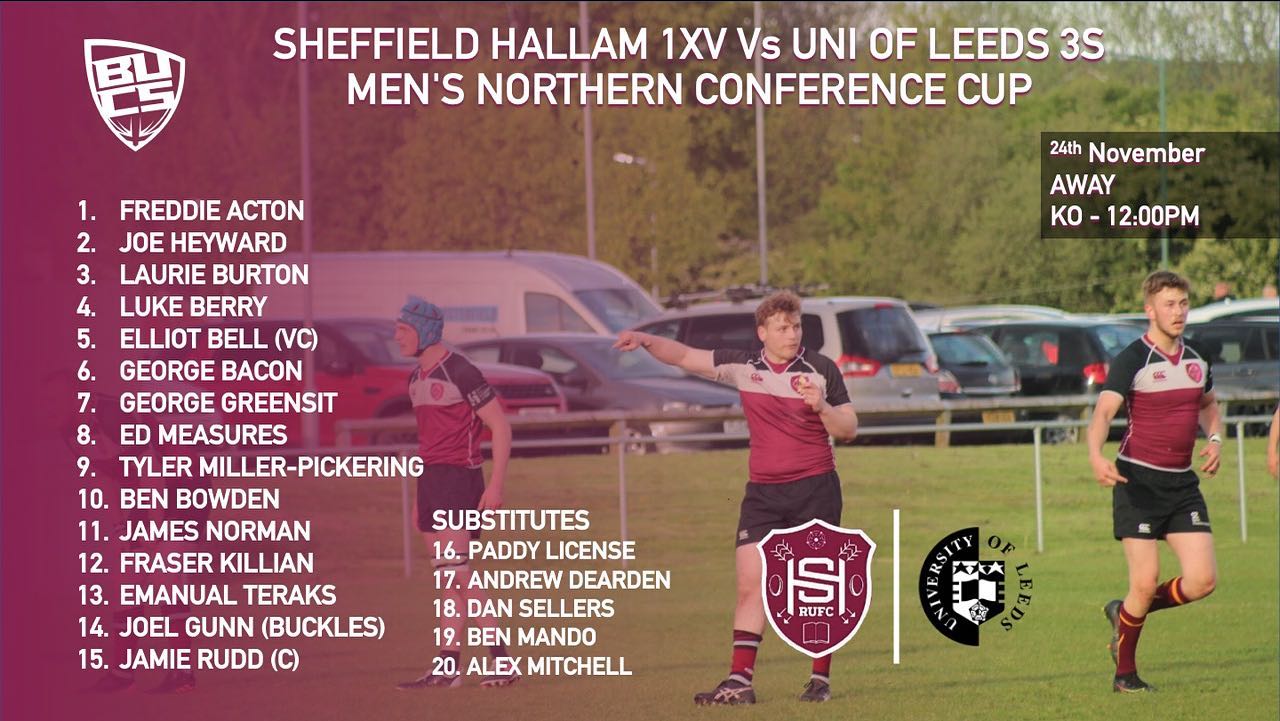 Sheffield Hallam Mens Rugby Union