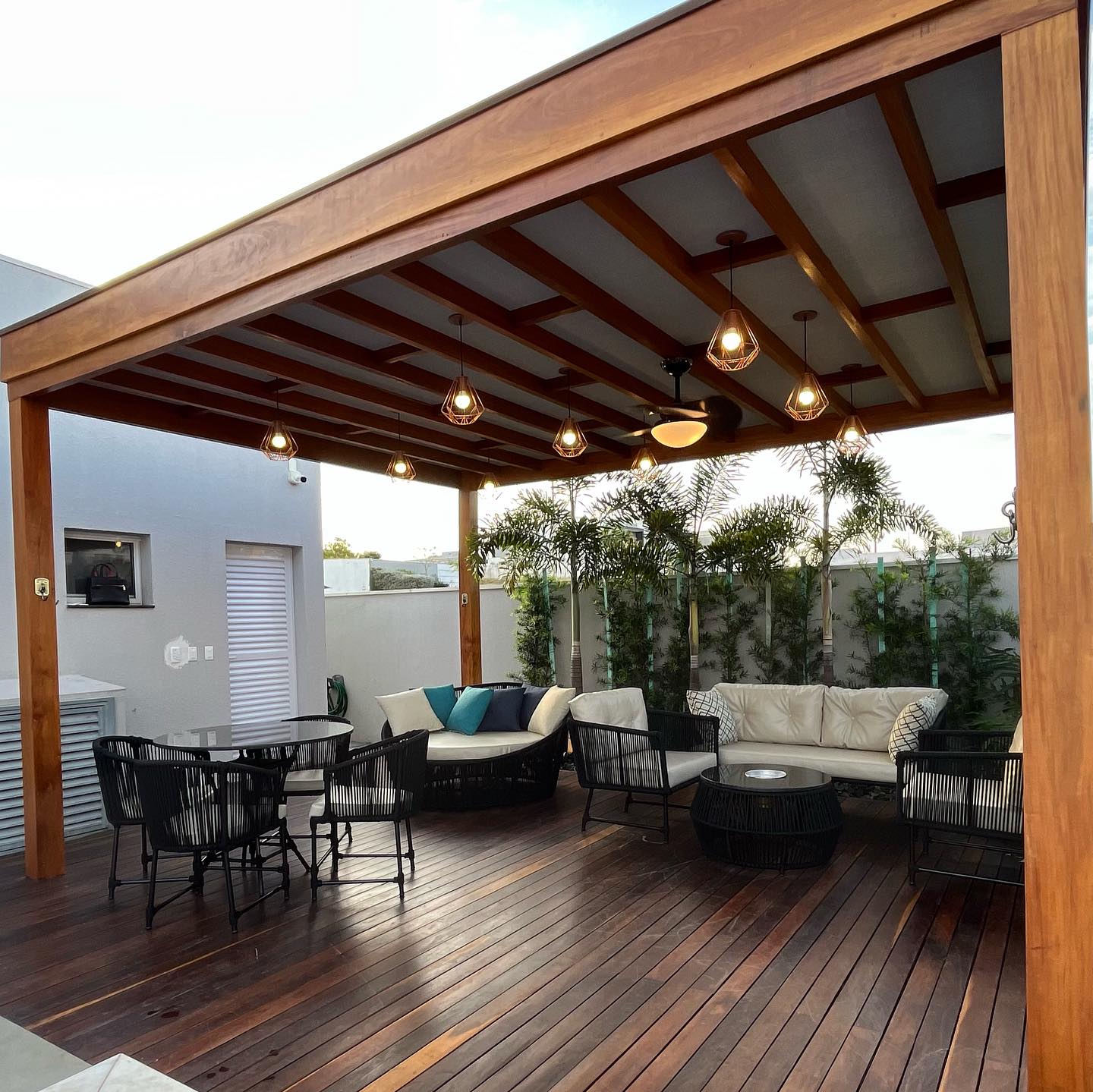 Decks e pergolado e cobertura de policarbonato S.Leopoldo RS. watz ...
