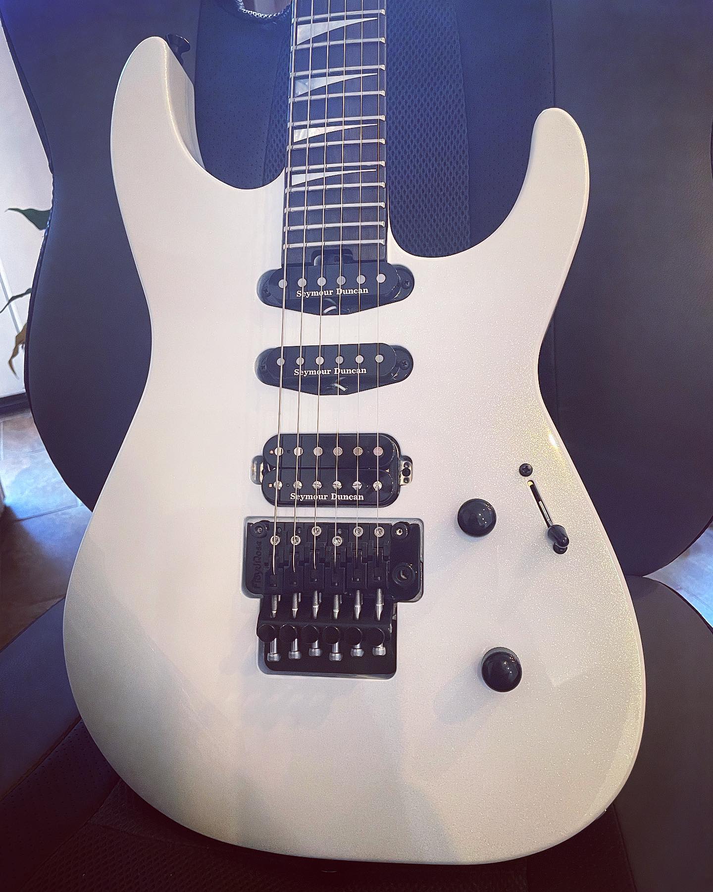New SLS3 MJ Jackson guitar with 2022 MJ series Dinky