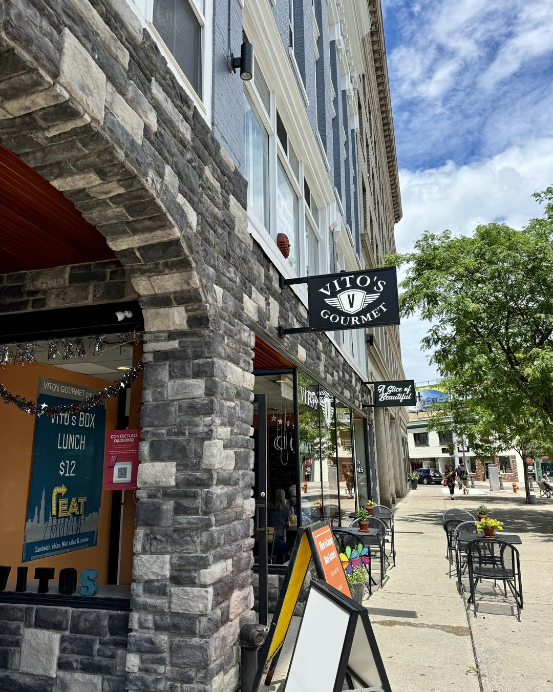 A perfect day to walk downtown... - Mayor Sarah Compo Pierce