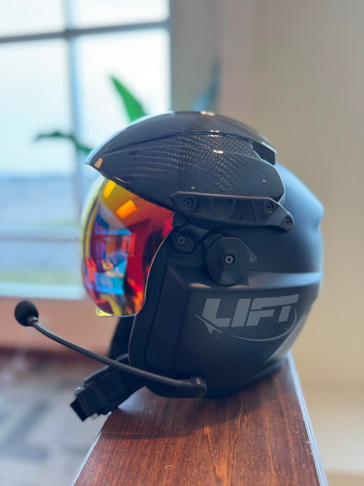 agv helicopter helmet K3 Mono Full-Face  Eagle Leather with a thickness of up to 5 mm Lift Aviation AV-1 Kor XL