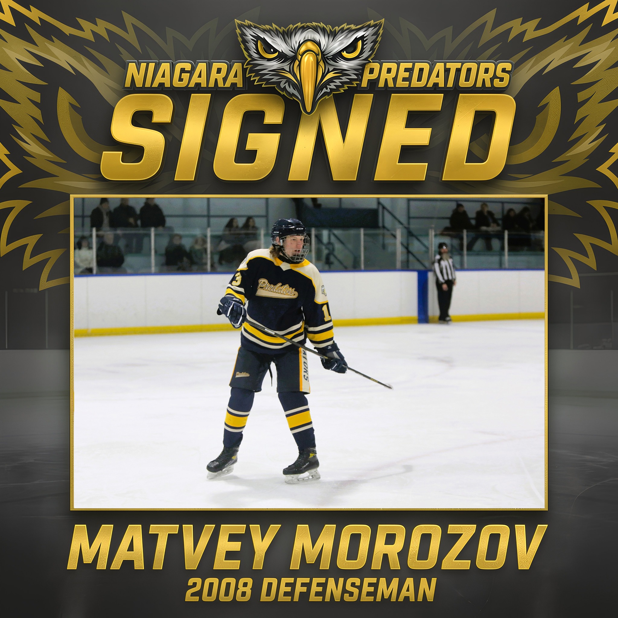 Niagara - SIGNING ALERT 🚨 The Niagara Predators are proud to announce ...