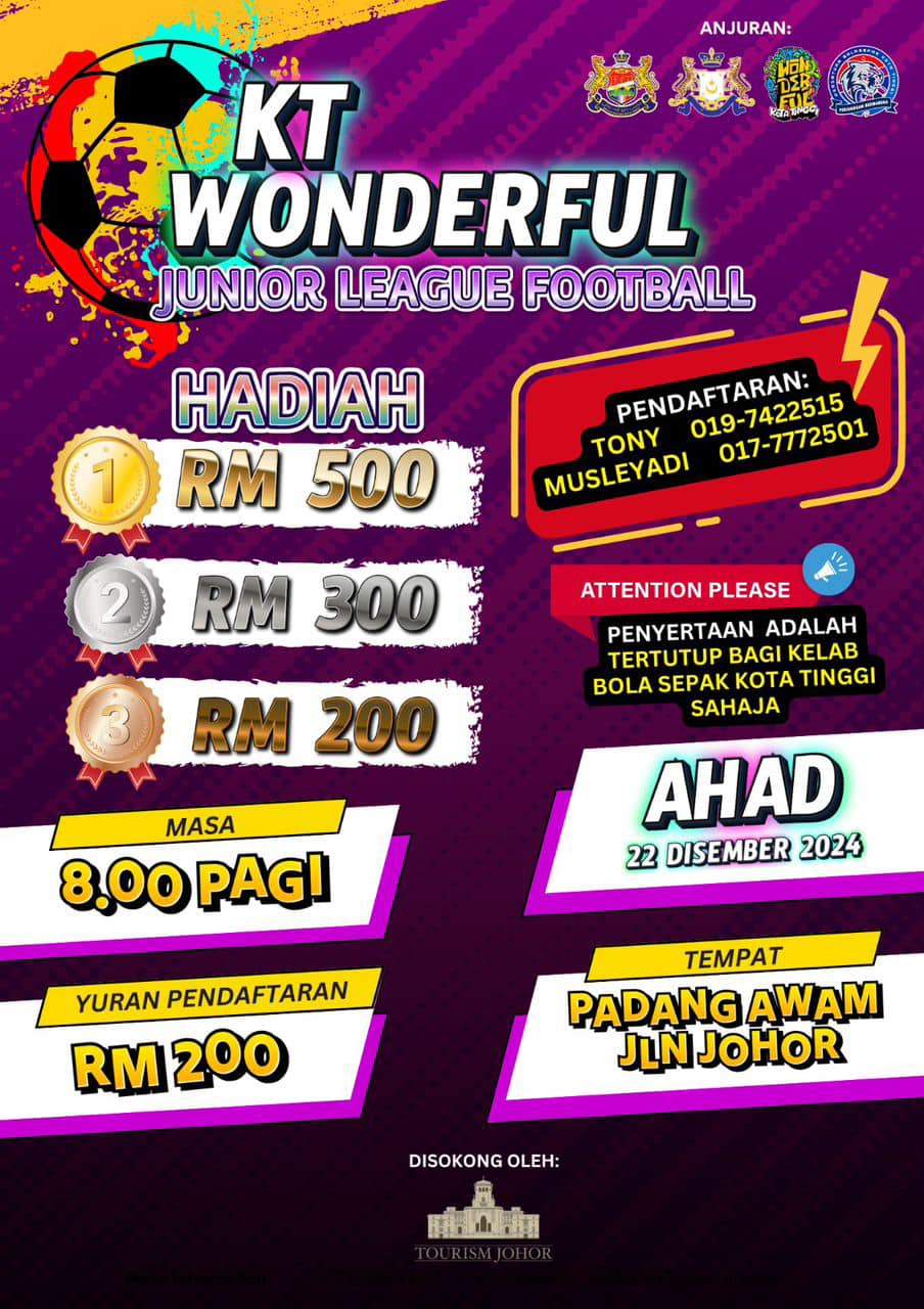 PERHATIAN KEPADA SEMUA... - Majlis Daerah Kota Tinggi (MDKT) | Facebook