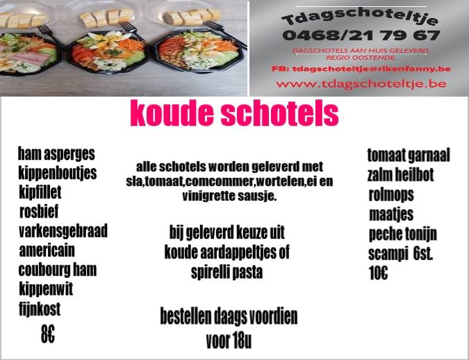T Dagschoteltje Dagelijks Verkrijgbaar Facebook - 