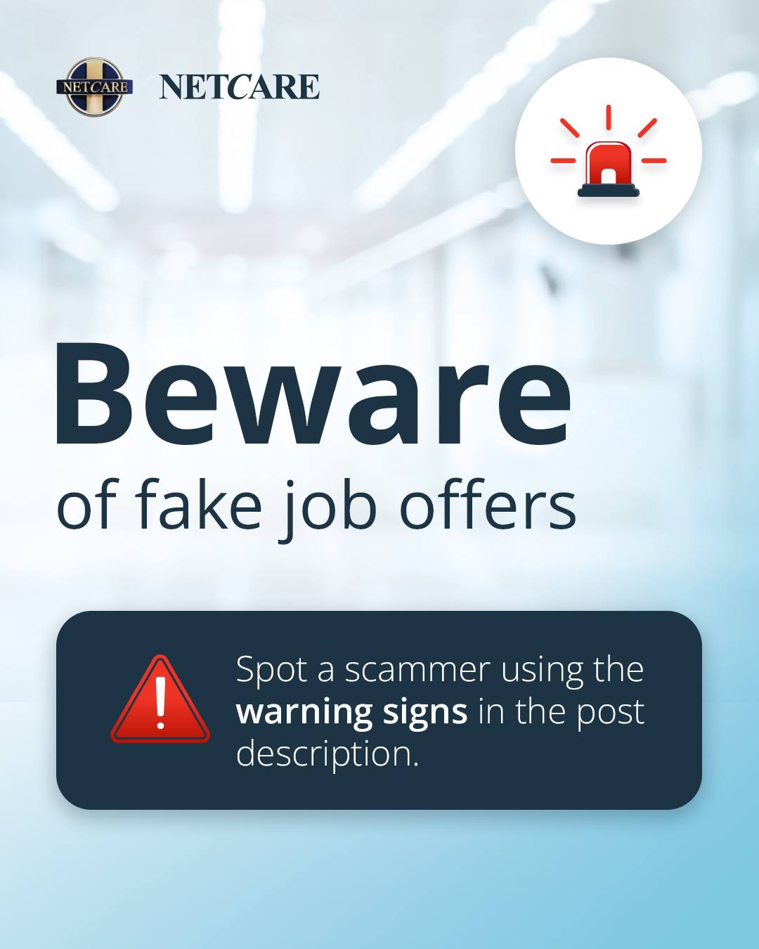 SCAM ALERT⚠️ Numerous scams are... - Kokstad Private Hospital