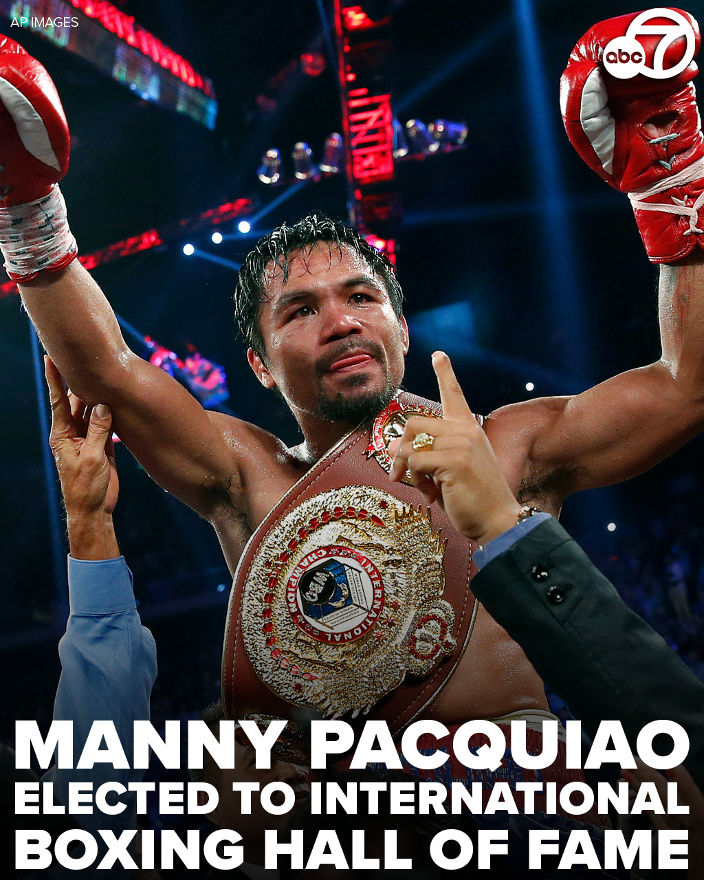 ABC7 - Congratulations “Pac Man!” 🥳 Legendary Filipino...