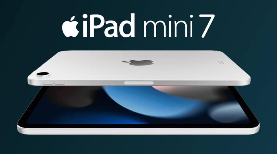 The new iPad Mini 7 With The a17pro Chipset and support for the