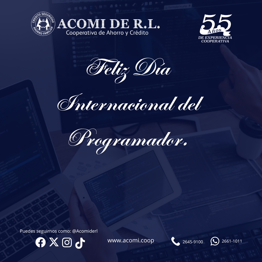 💻 ¡Hoy celebramos a... - Comité de Educación ACOMI de R.L.