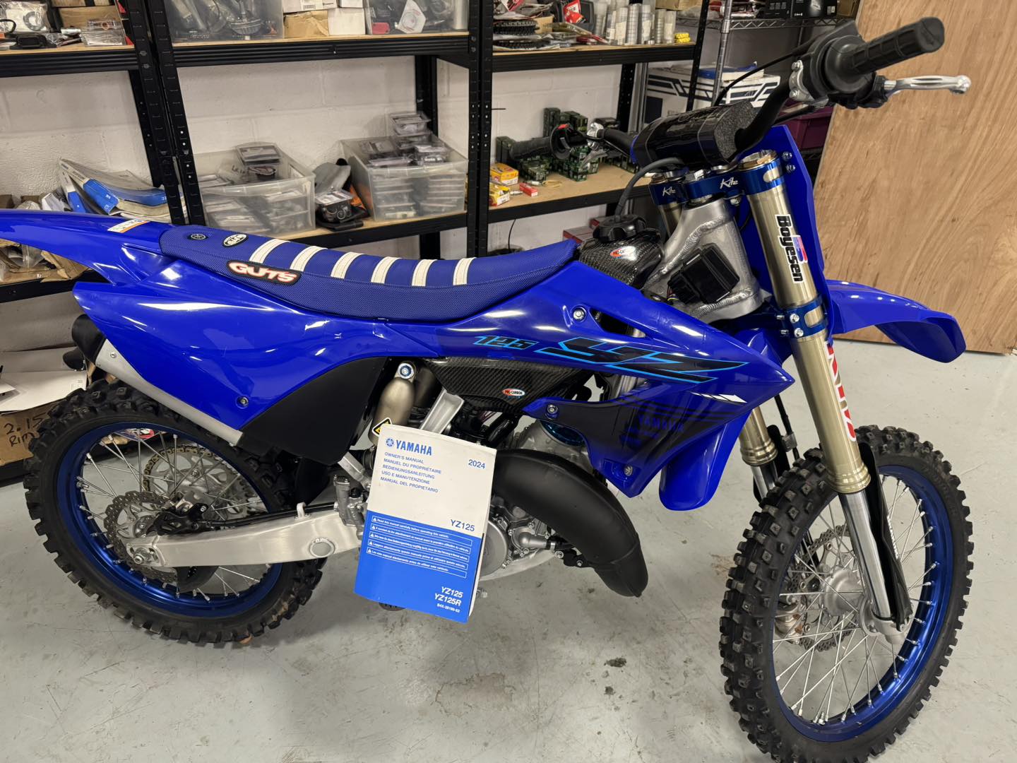 Absolutely immaculate 2024 Yamaha YZ125. This bike is in Pristine 