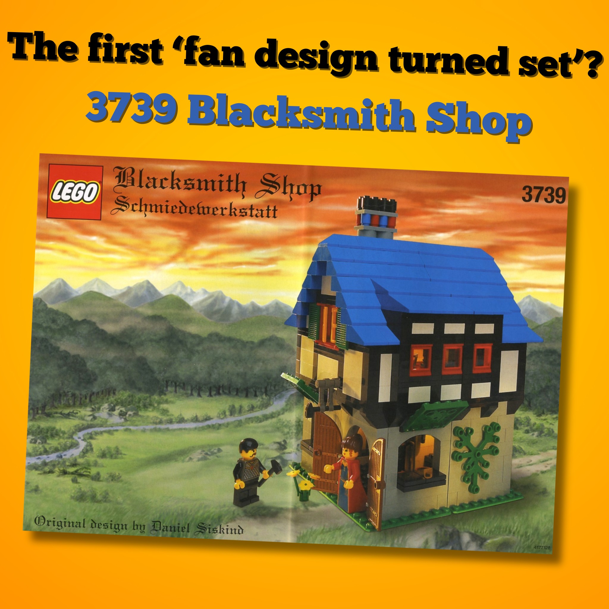 3739 Blacksmith Shop from 2002 was the first and only official set 