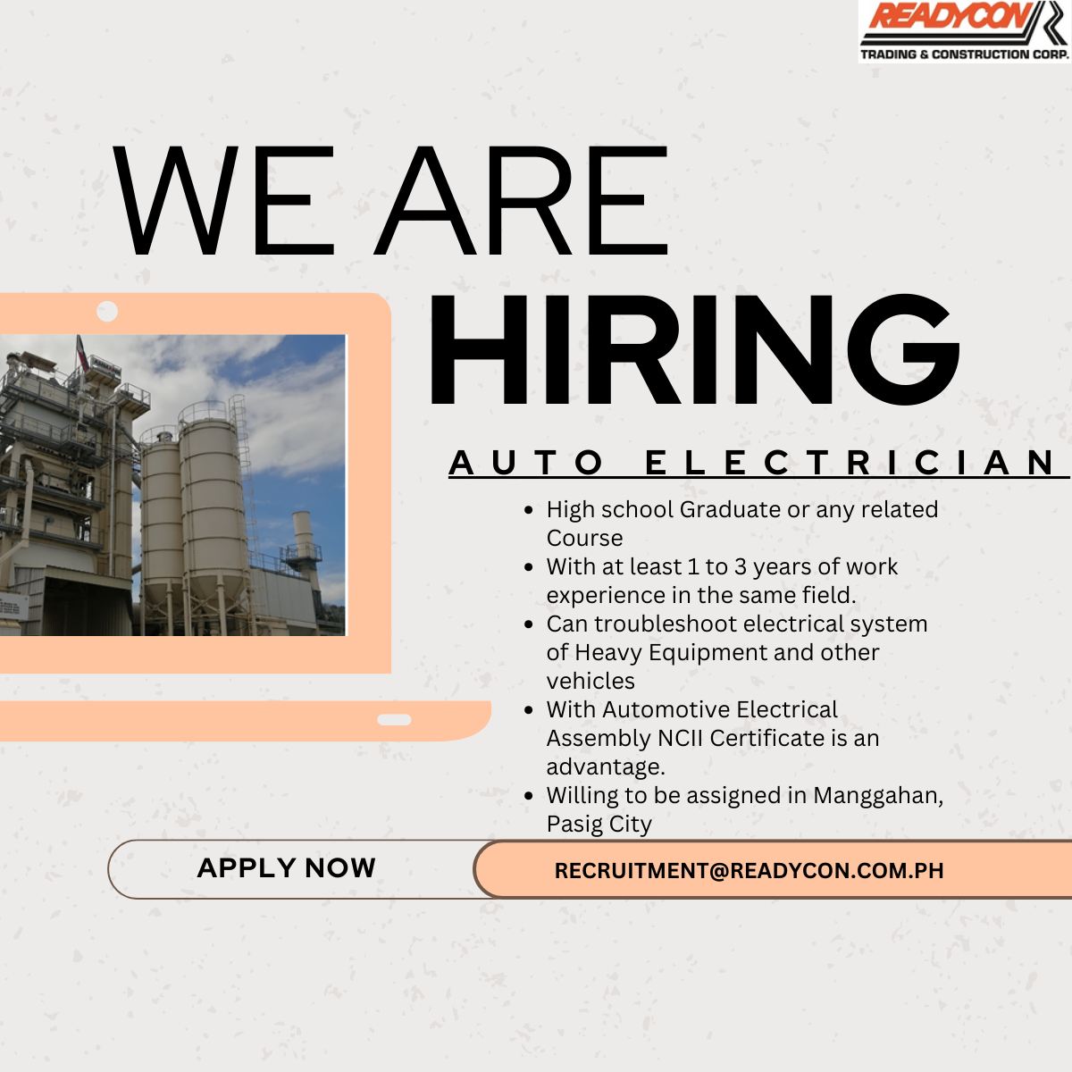 Readycon Recruitment