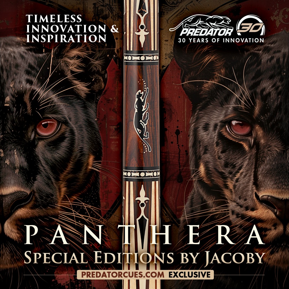 ✨🐆 Panthera 9 by Jacoby – an Exclusive design limited to 30 cues