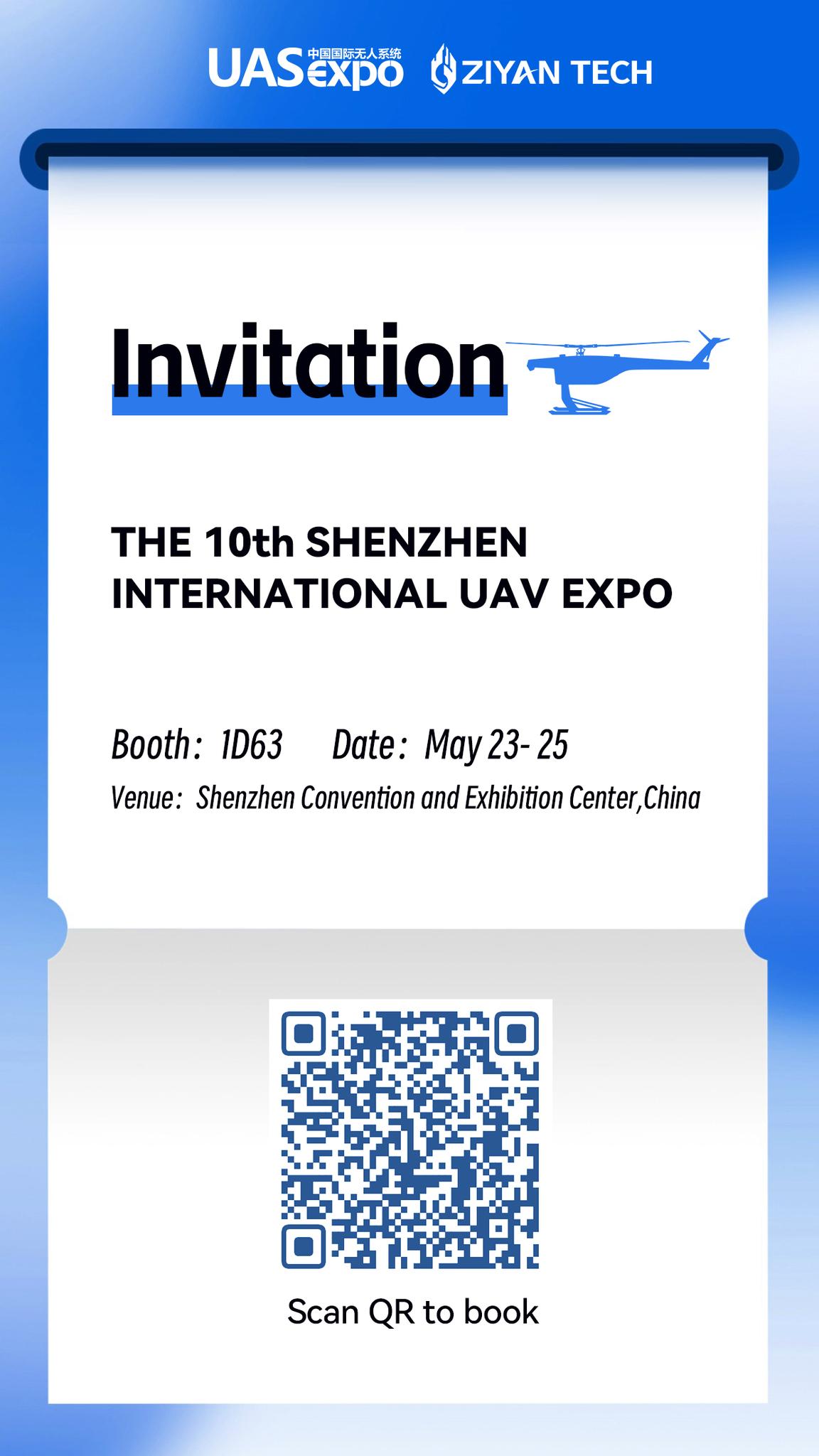 ZIYAN - 🚀 Join Us at Shenzhen International UAV Expo 2025! As one of ...