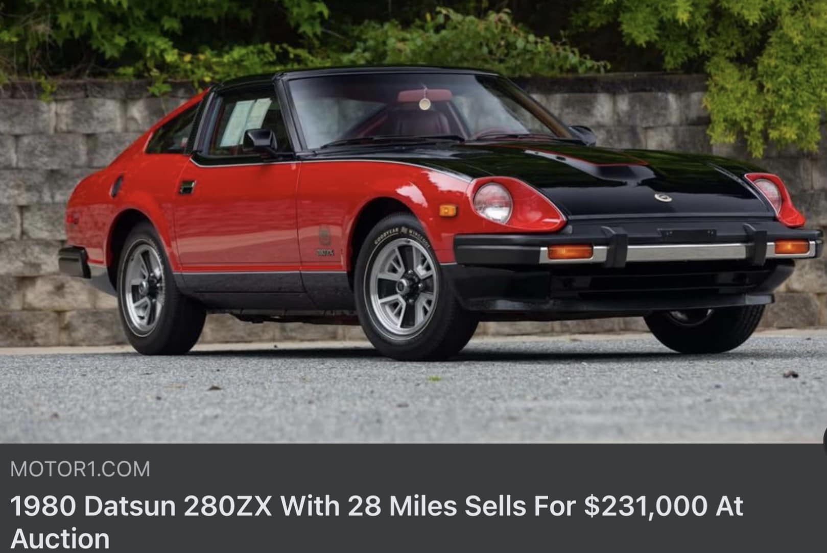 1980 Datsun 280Z 12K original miles 10th anniversary Credit