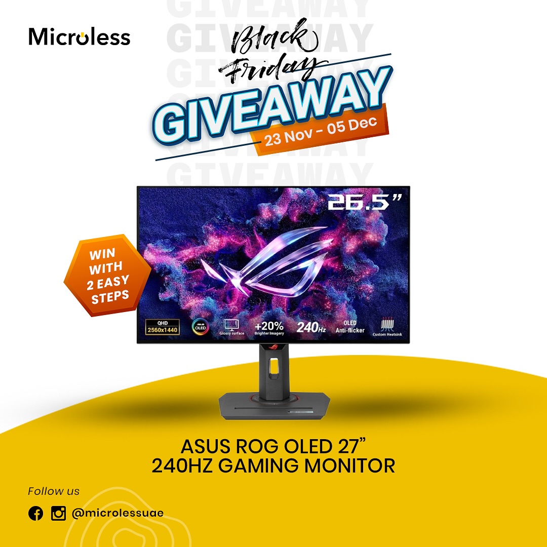 Microless - 🎉 Black Friday Giveaway! 🎉 Win an ASUS ROG... | Facebook