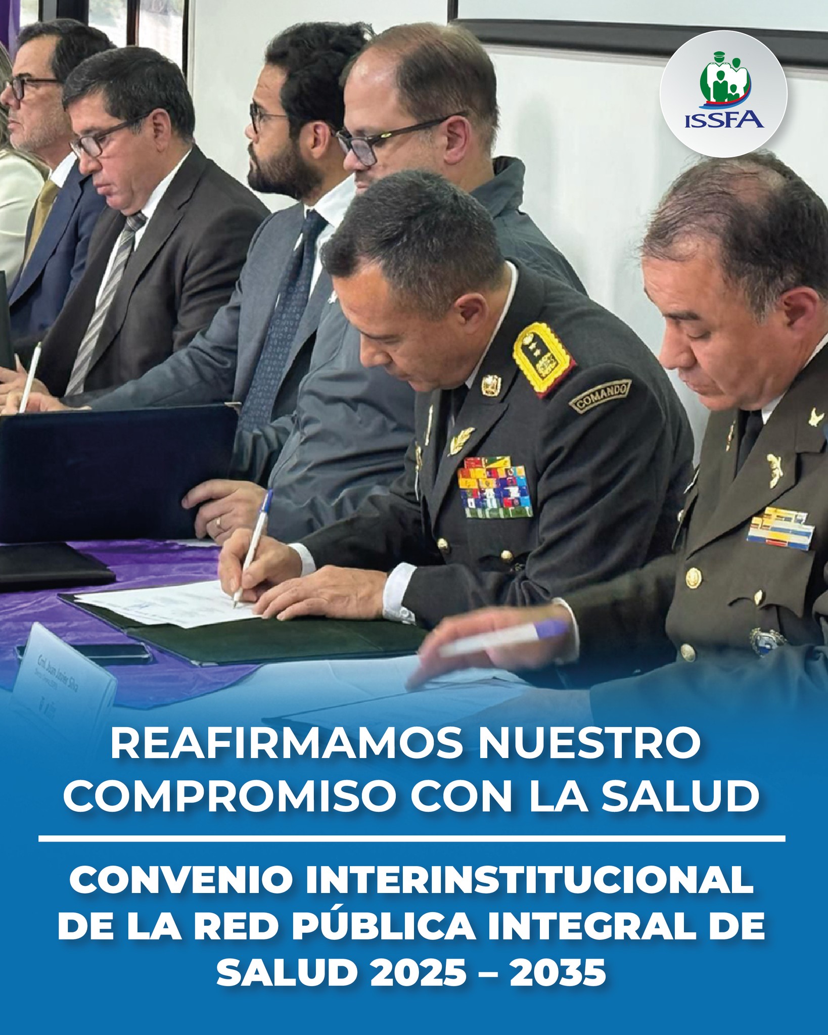 Issfa Ecuador - 🤝 Un gran paso por la salud de todos 🤝 El... | Facebook