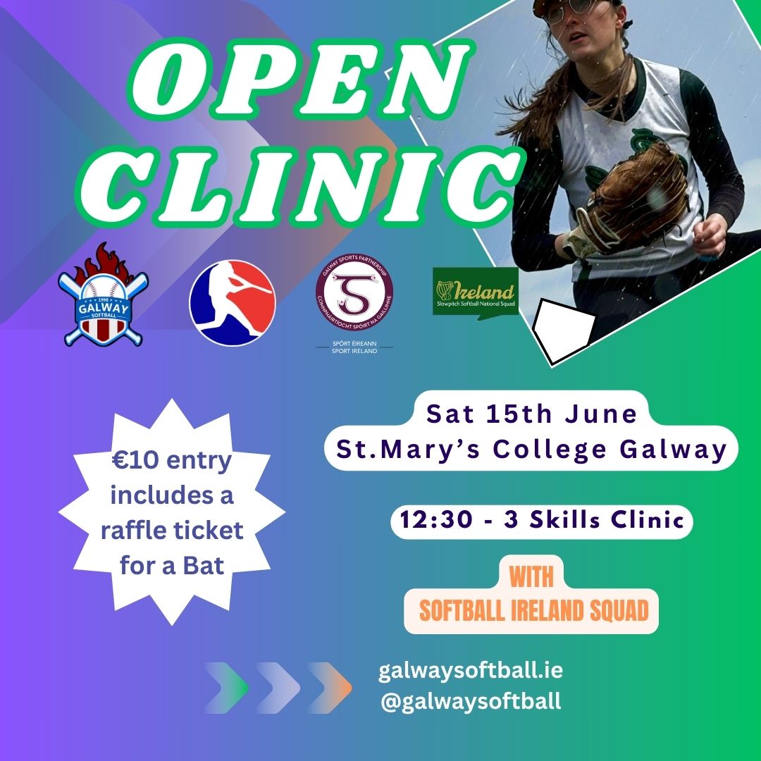 Galway Softball - Entry fee for Saturday is €10 and you... | Facebook