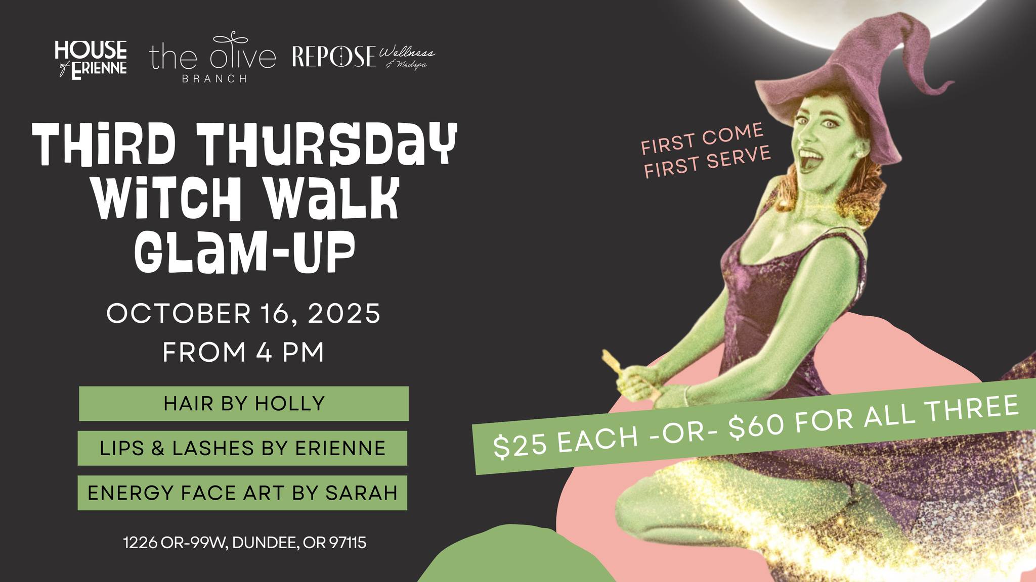 Third Thursday Witch Walk Glam-Up