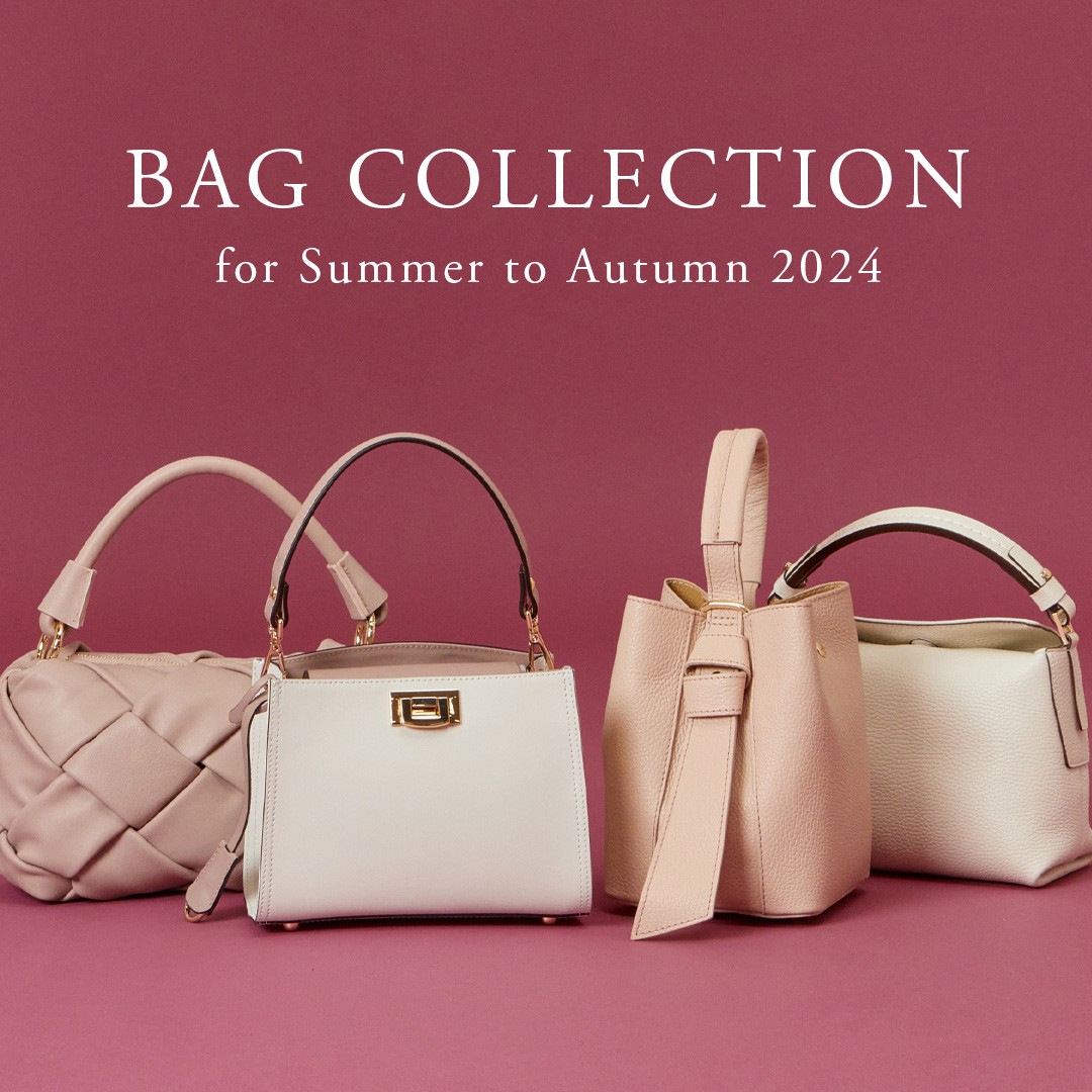 秋への装いに、​気温に左右されずに使えるバッグ。 BAG COLLECTION for 