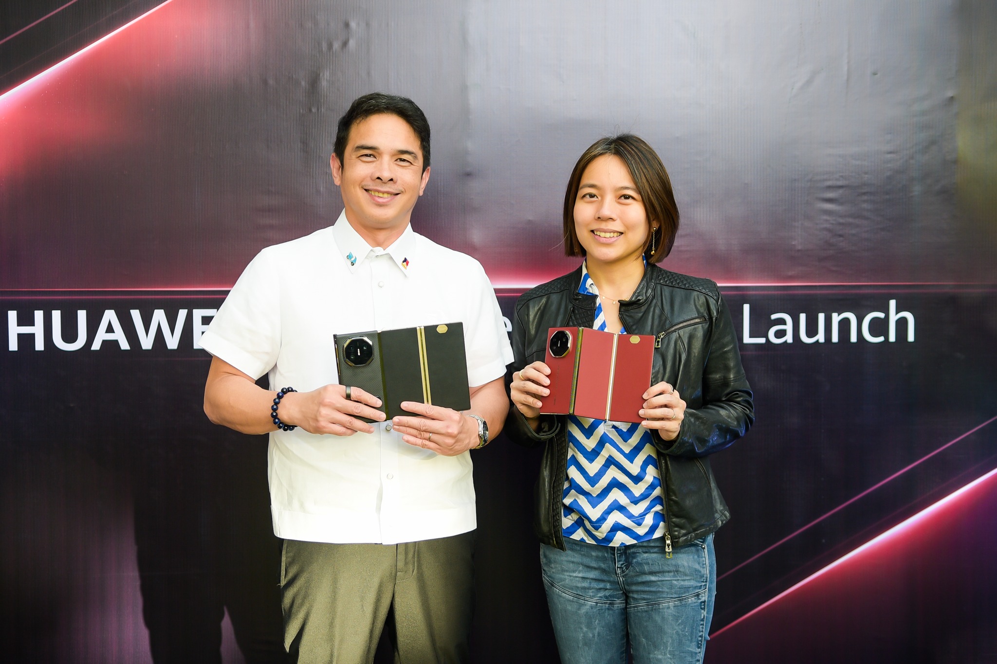 Huawei - George Royeca, CEO of Angkas and Angeline Tham, Founder of ...