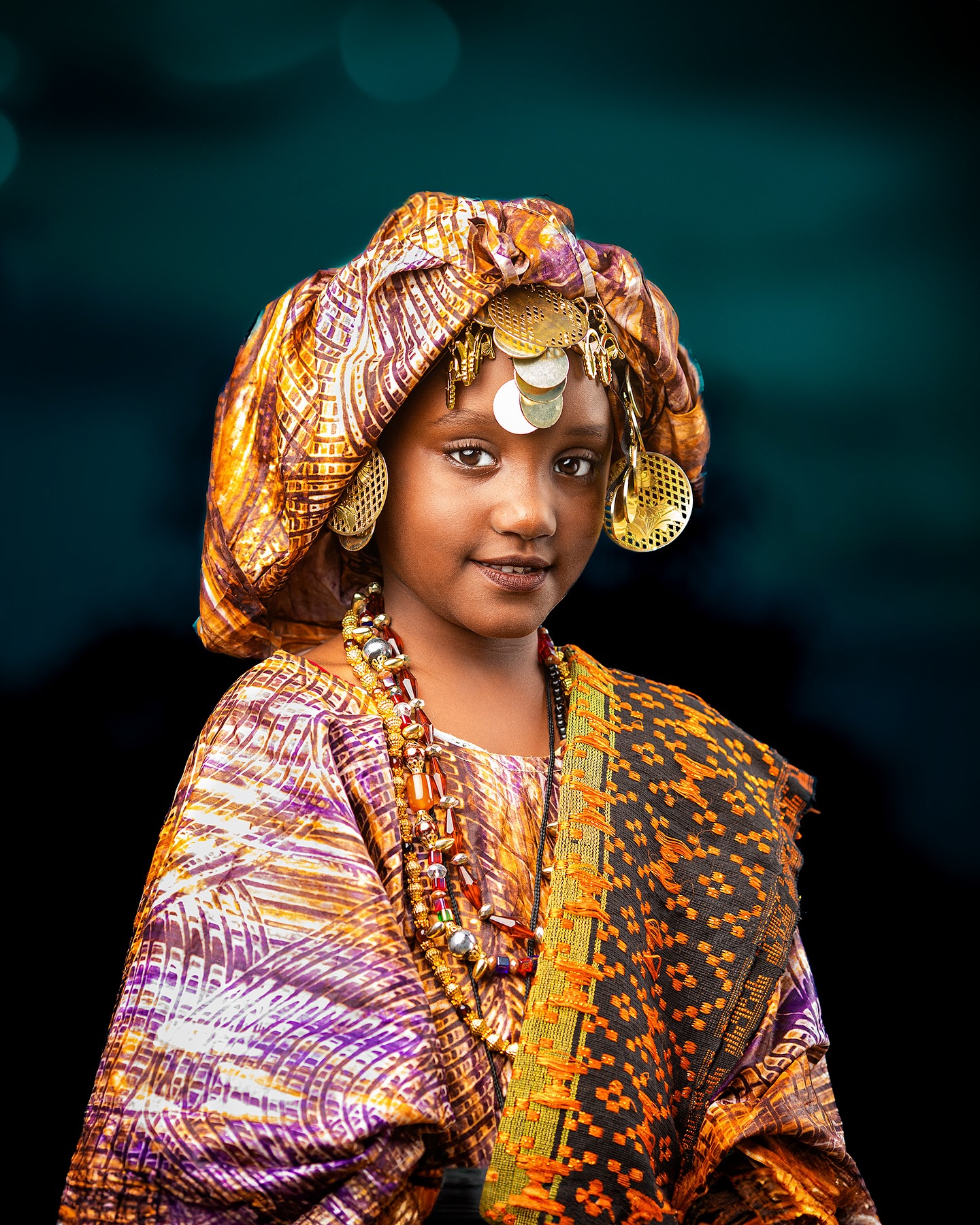 Layepro - Portrait of my little Muse Princess Amira, dressed by the ...