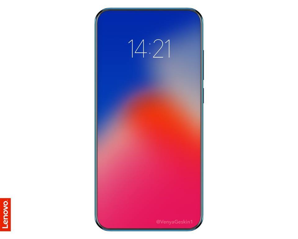 A phone with full-screen front (no notch whatsoever) and 4TB