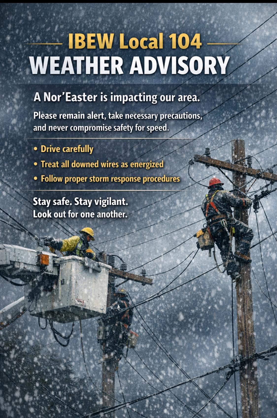 IBEW Local 104 - IBEW Local 104 added a new photo.