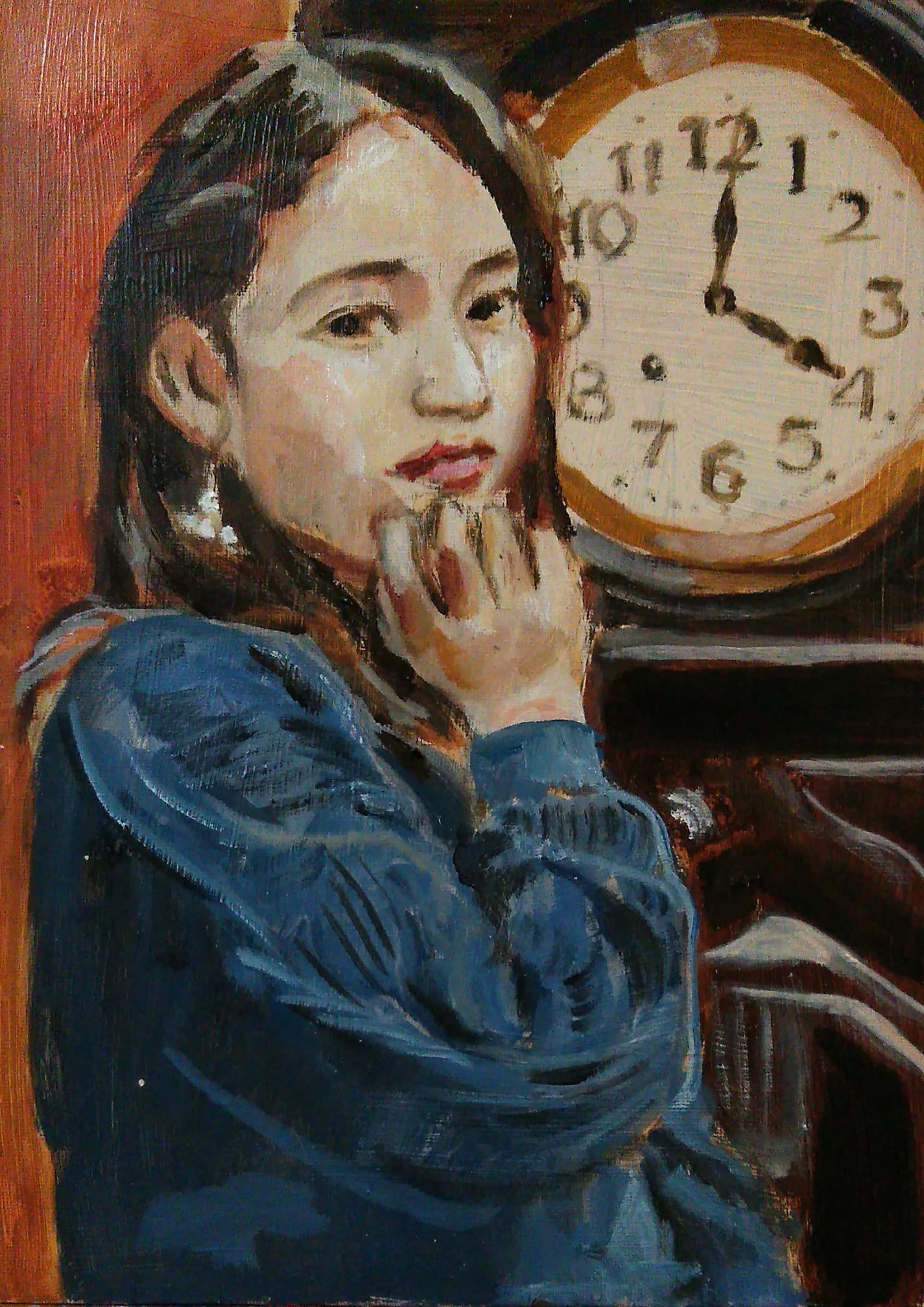 「時の旅人」F-4号(制作途中) - Art Gallery Okada | Facebook