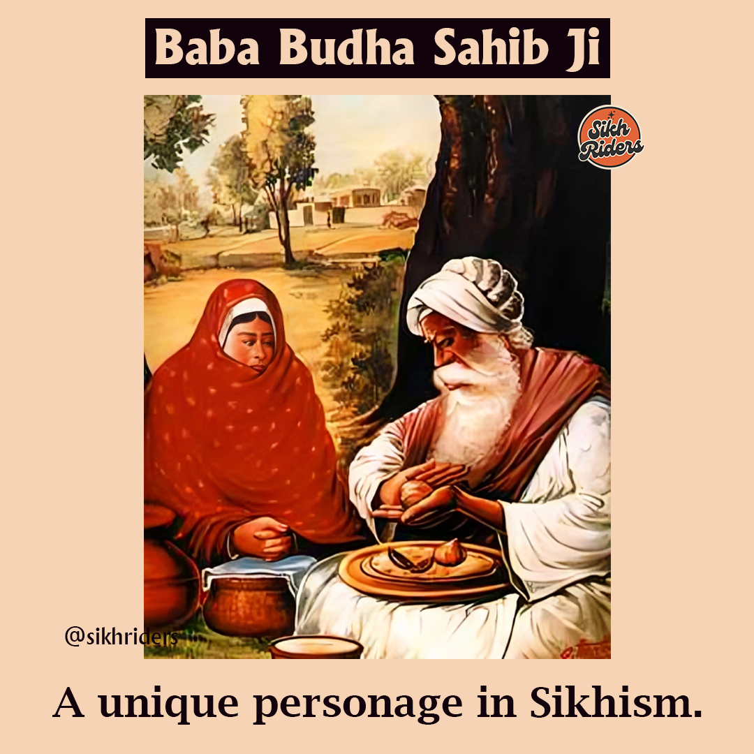 Sikh Riders - Baba Buddha, a revered figure in Sikhism,... | Facebook