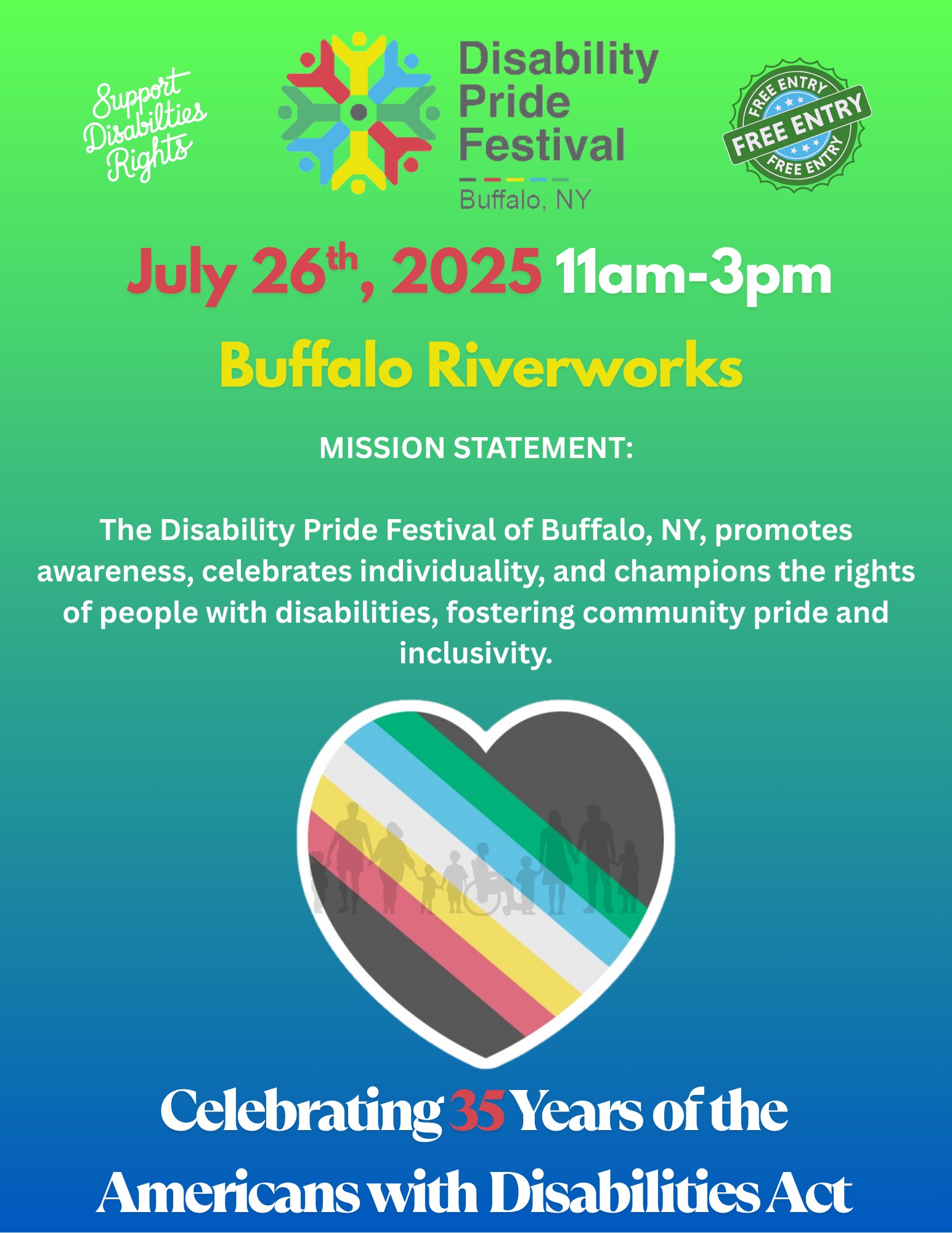 📣 Our Mission Statement 📣 The... - Disability Pride of WNY | Facebook
