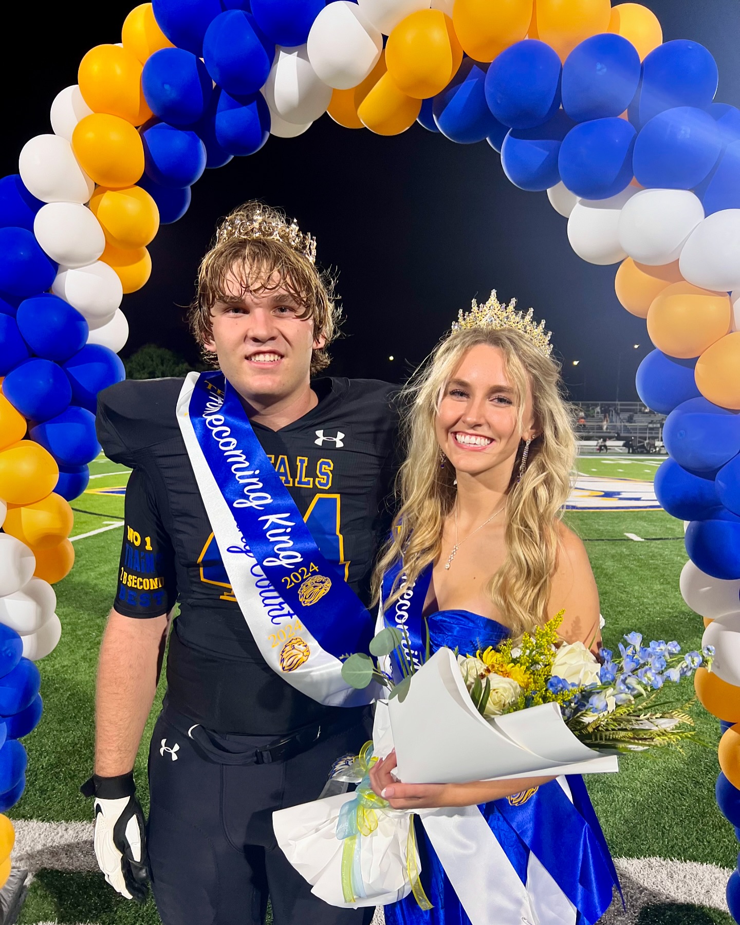 The First - Congratulations to our 2024 Homecoming King and Queen Sam ...
