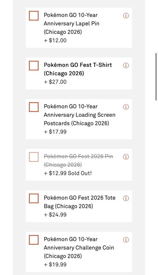Pokémon GO: 10 Anniversary Merchandise You can also get previews