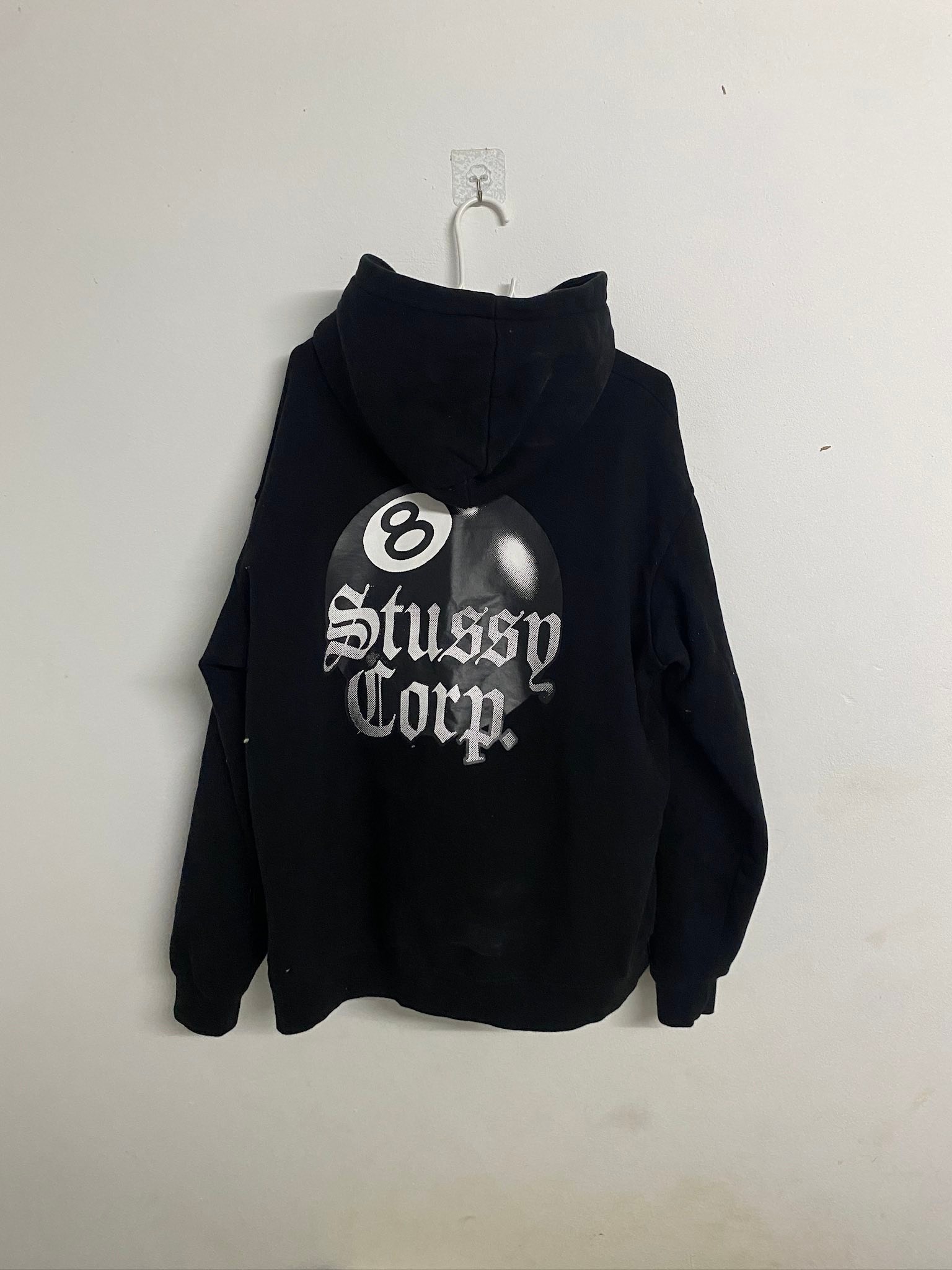 Stussy 8BALL SWEAT XLサイズ グレー STUSSY（ステューシー） パーカー 