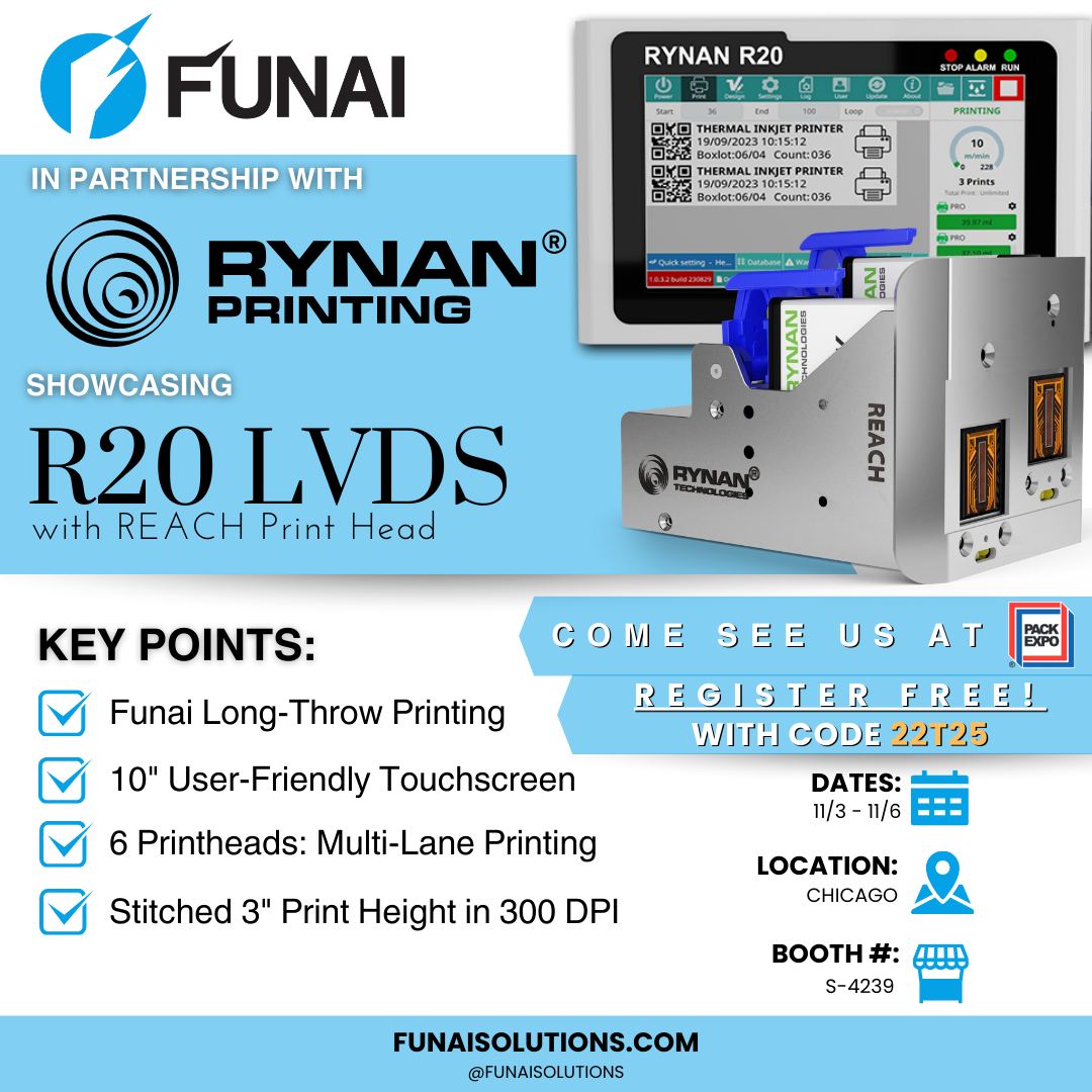 Funai - At #PackExpo2024 Funai will showcase advanced solutions from ...