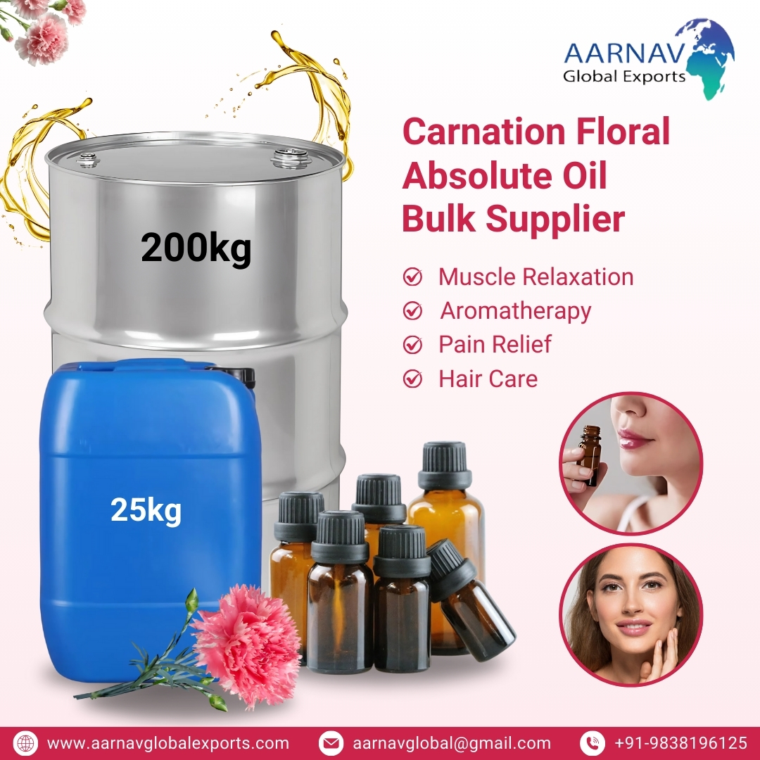 Aarnav - 🌸 Carnation Floral Absolute Oil - A Fragrance Like No Other! 🌸 ...