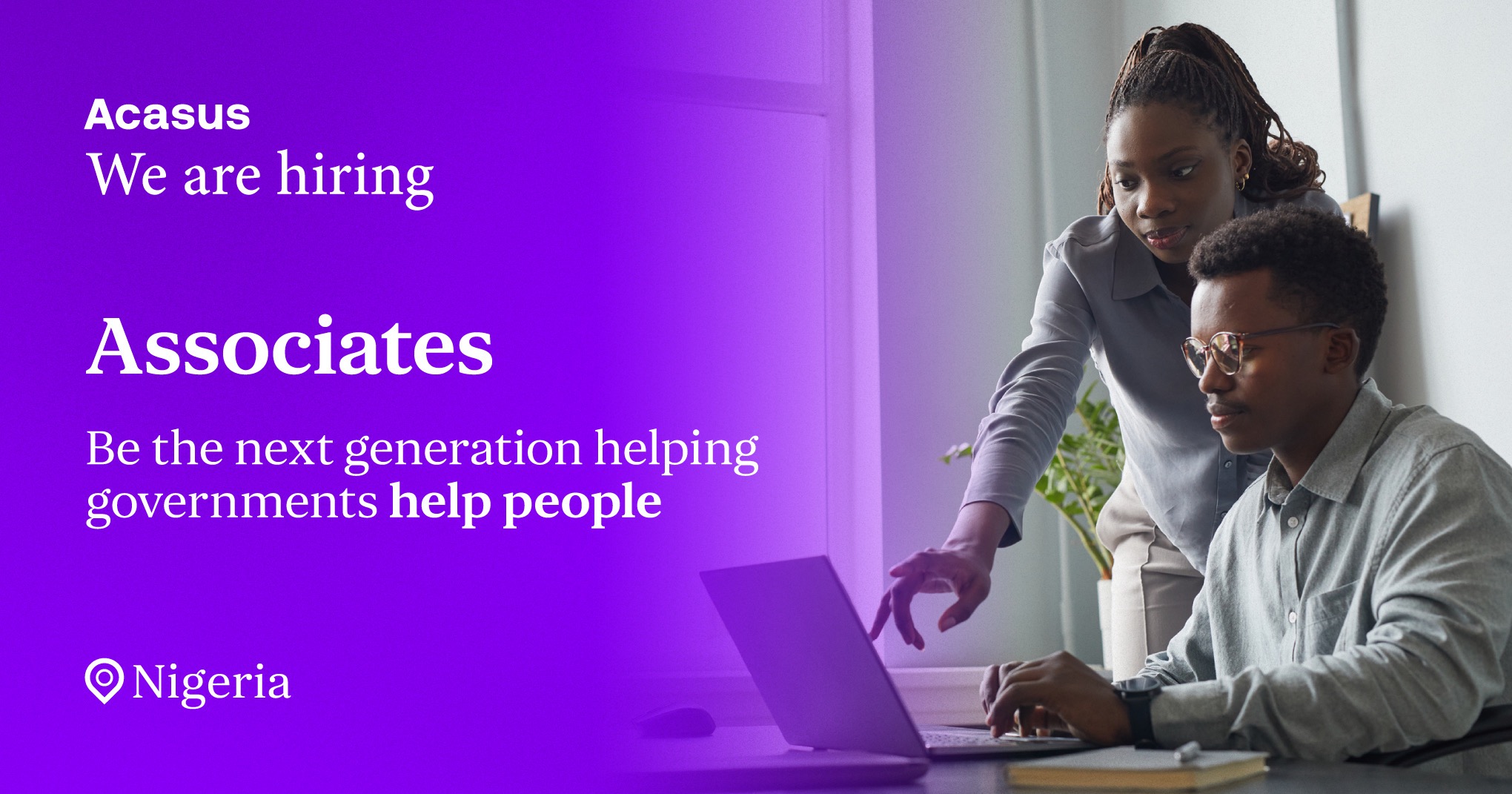 Acasus - 🚨 Nigeria Associate positions are now open! 🇳🇬 Would you like ...
