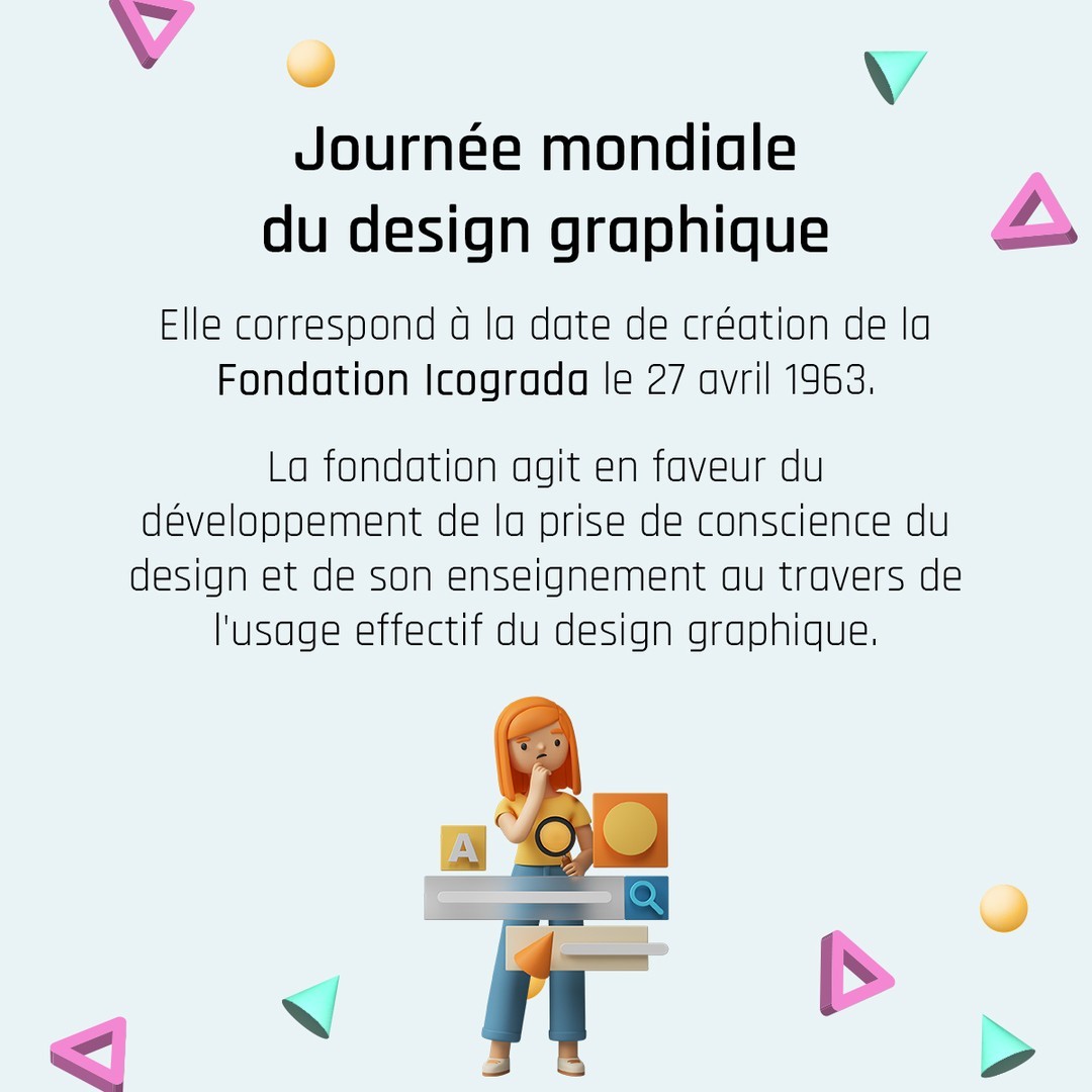 OrnaWeb - Journée mondiale du design graphique 🖌 Elle correspond à la ...
