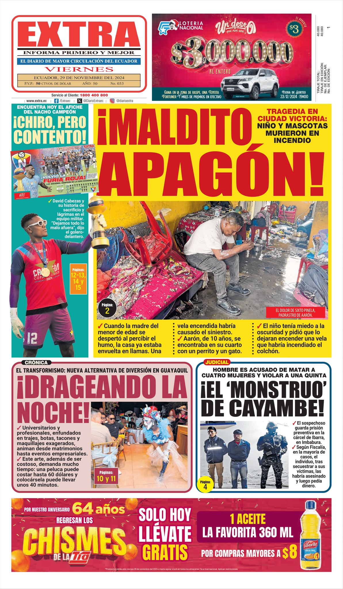 Diario Extra - ☀️ ¡Buen día! Les compartimos la #PortadaEXTRA de este ...