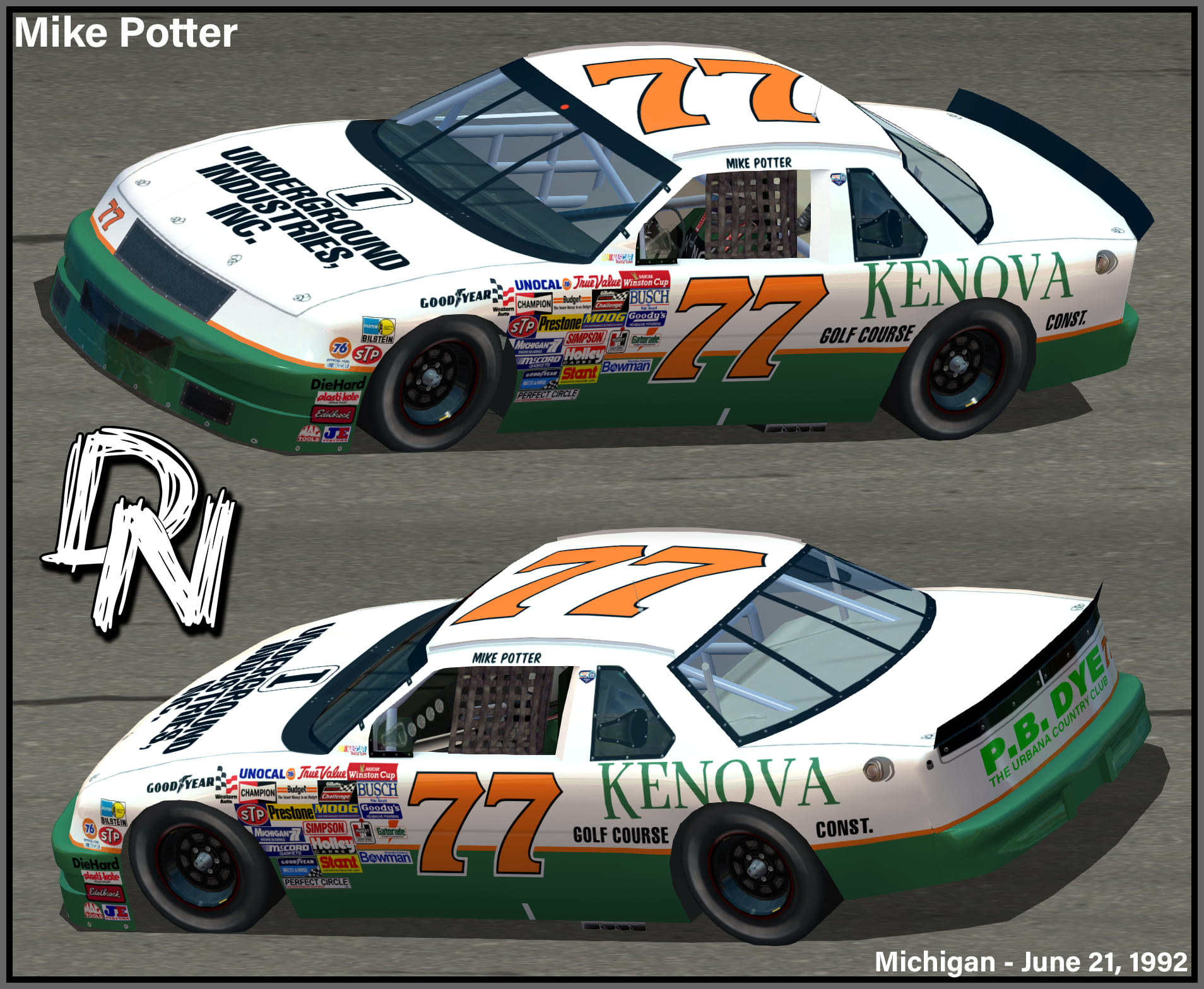 Mike Potter and his many rides for... - Dr. Noise Paints | Facebook