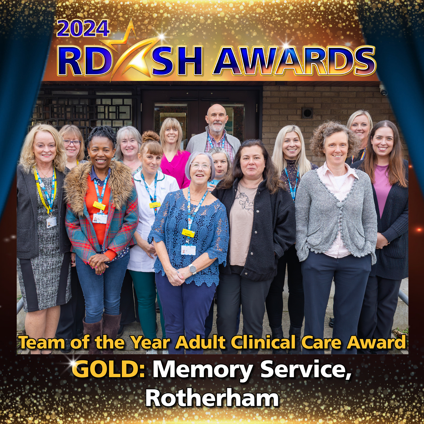 RDaSH - And the Gold award for the Team of the Year Adult Clinical Care ...