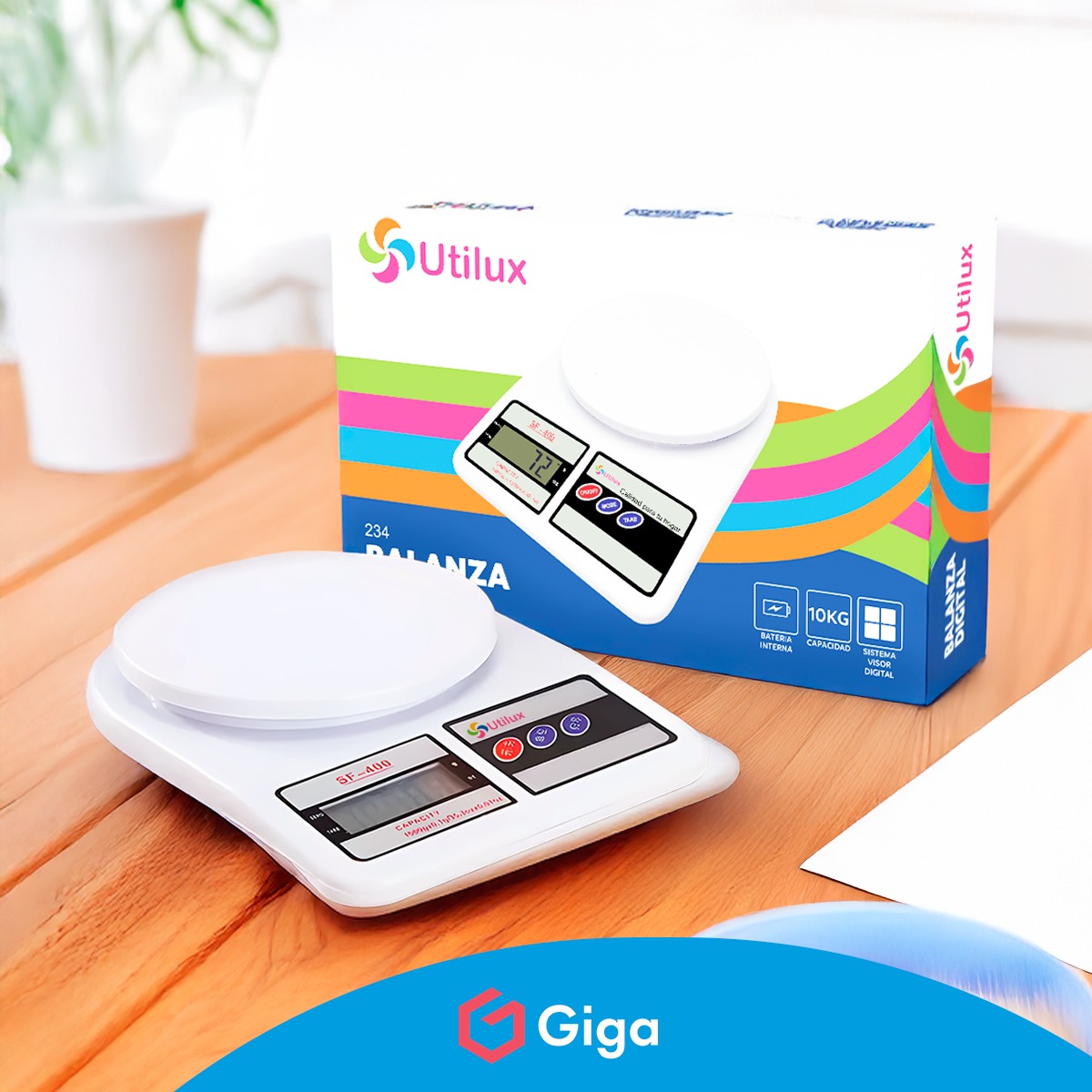 GIGA SHOP - ⚖️ Utilux: Precisión y confianza para tu... | Facebook