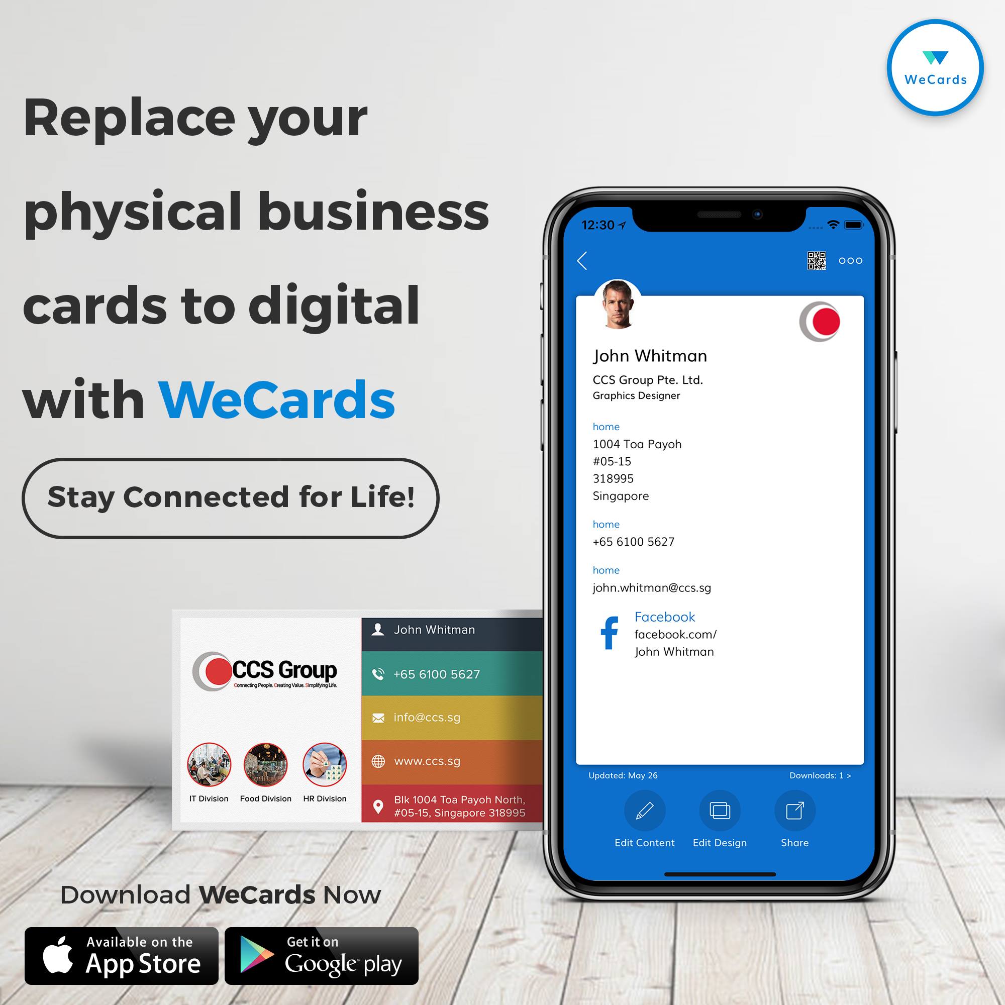 WeCards - Download the #Wecards app (ios or Android) and... | Facebook
